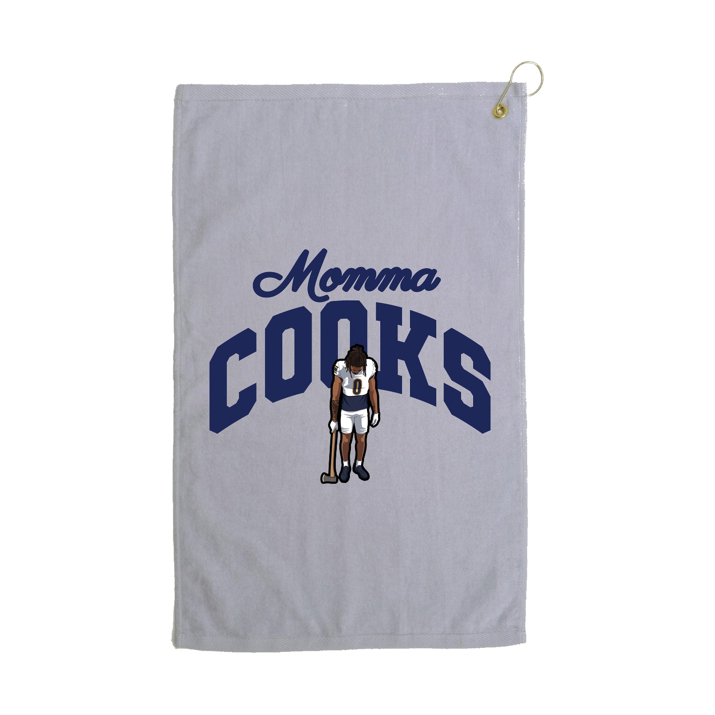 Golf Towel — Mothers Day Arch in Grey