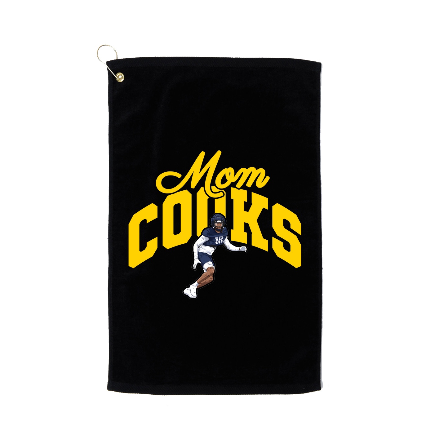 Golf Towel — Mothers Day Arch in Black