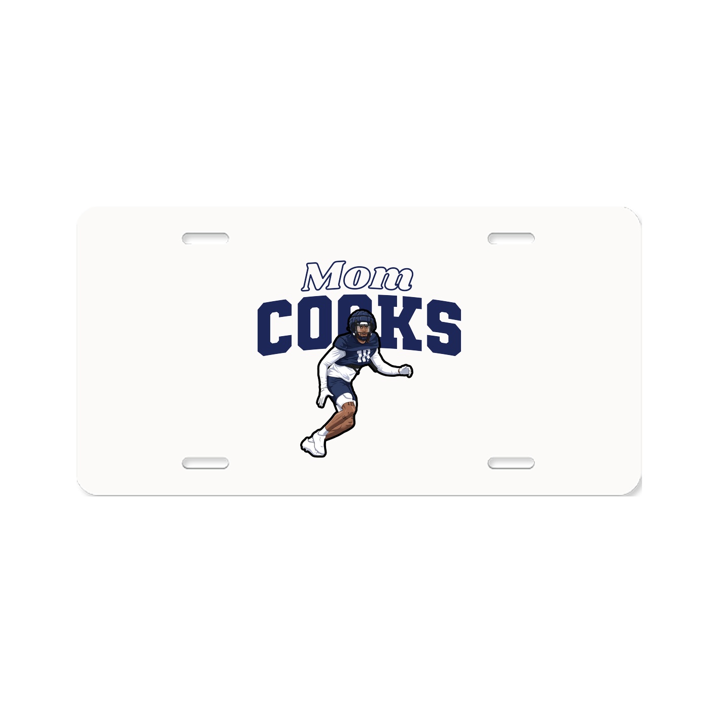 License Plate — Mothers Day Block in Classic