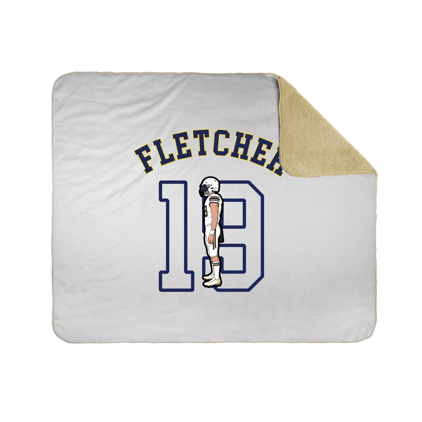 Throw Blanket — Shirsey Arch in White