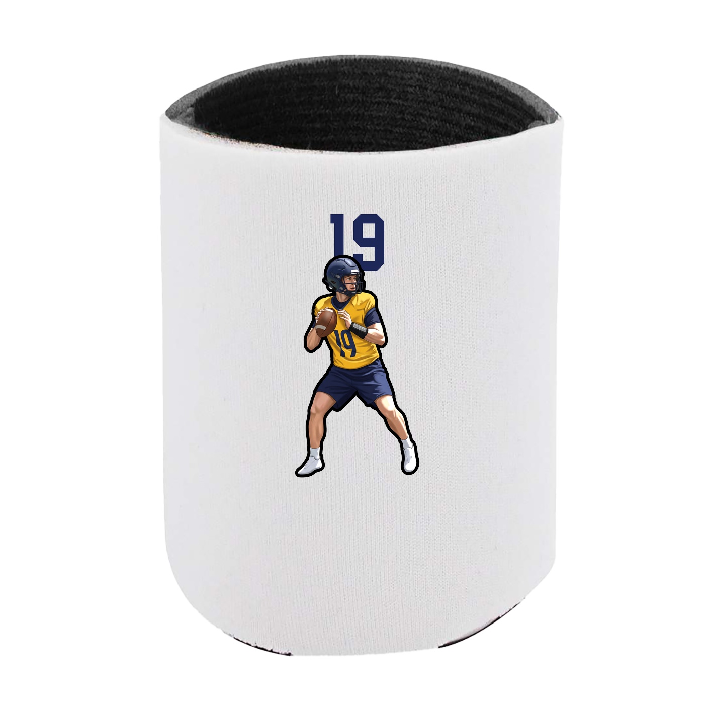 Can Holder — Number Top in White