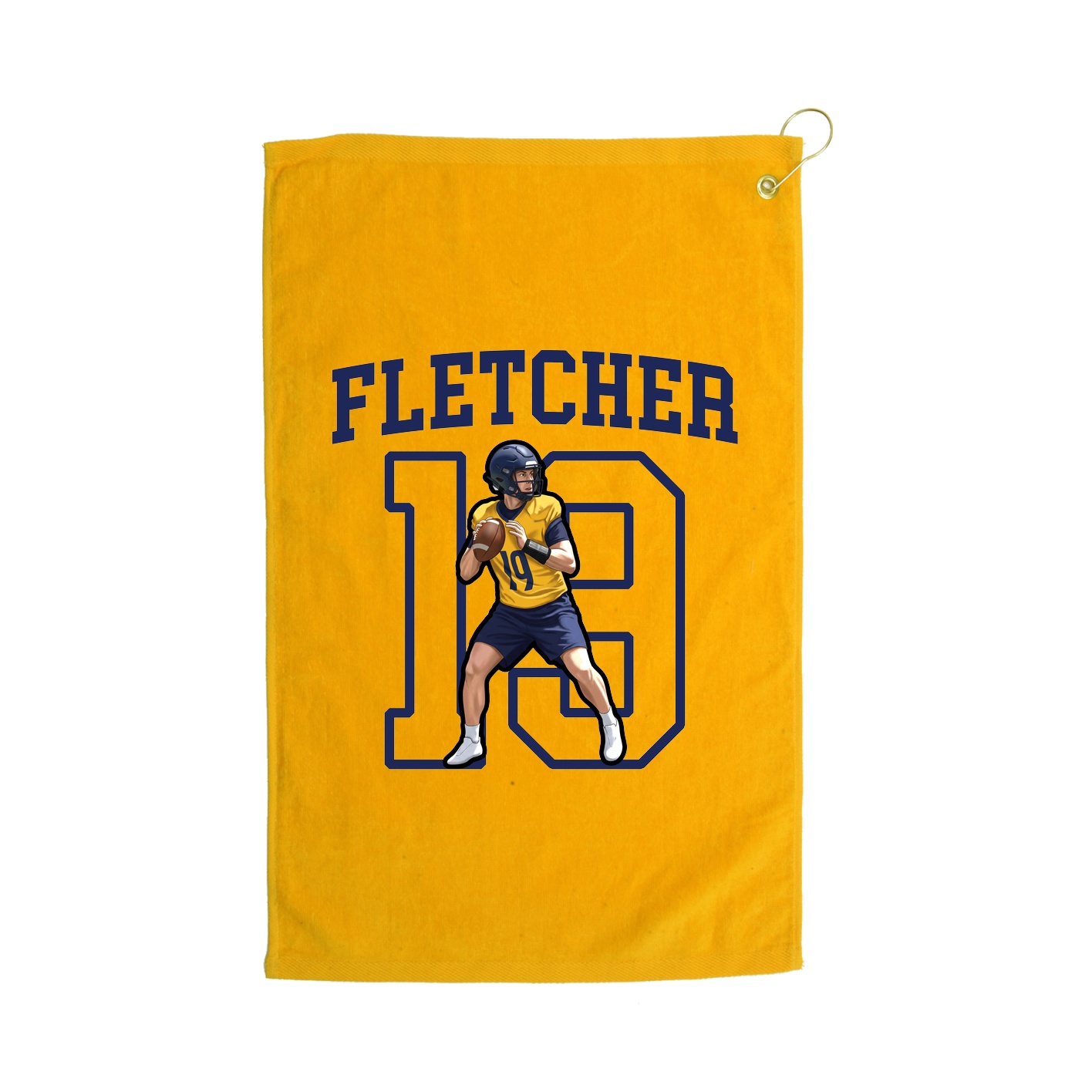 Golf Towel — Shirsey in Gold