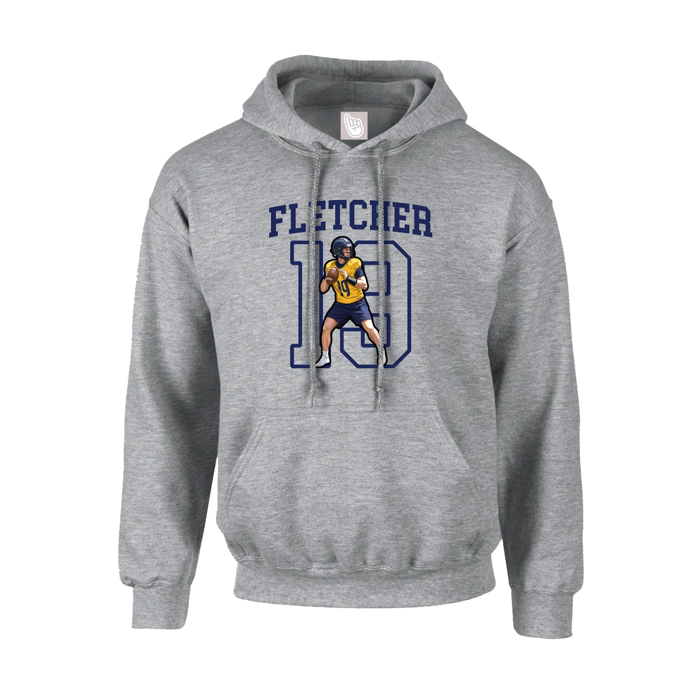 Youth Hoodie — Shirsey in Grey