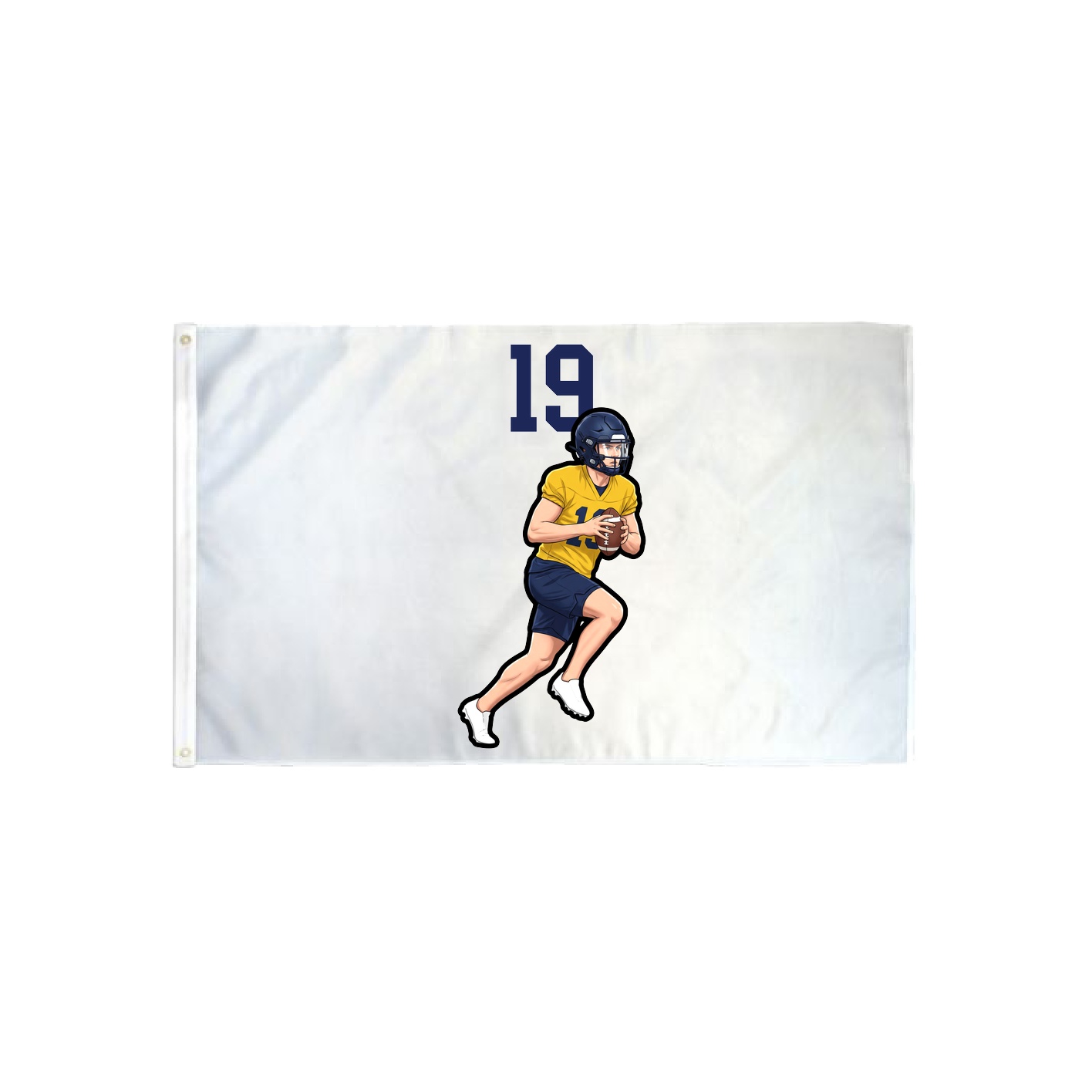 3x5 Flag — Number Top in Classic