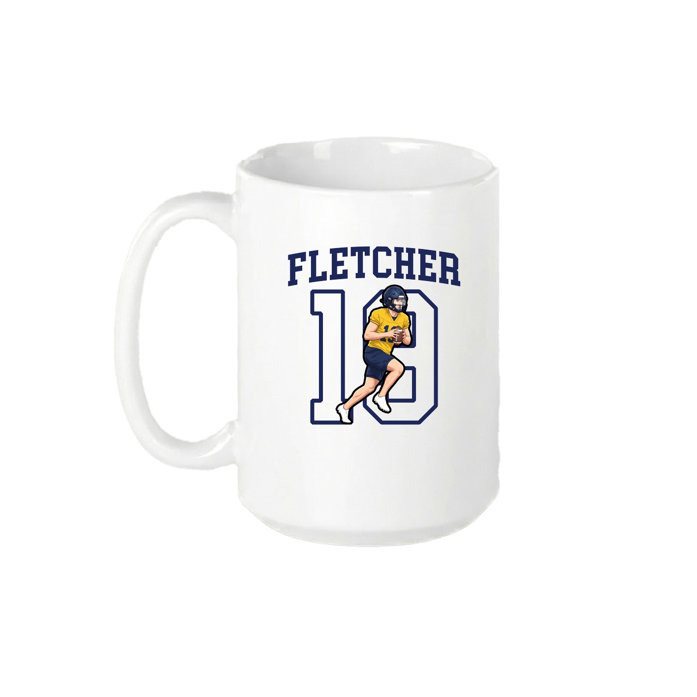 15oz Coffee Mug — Shirsey in White