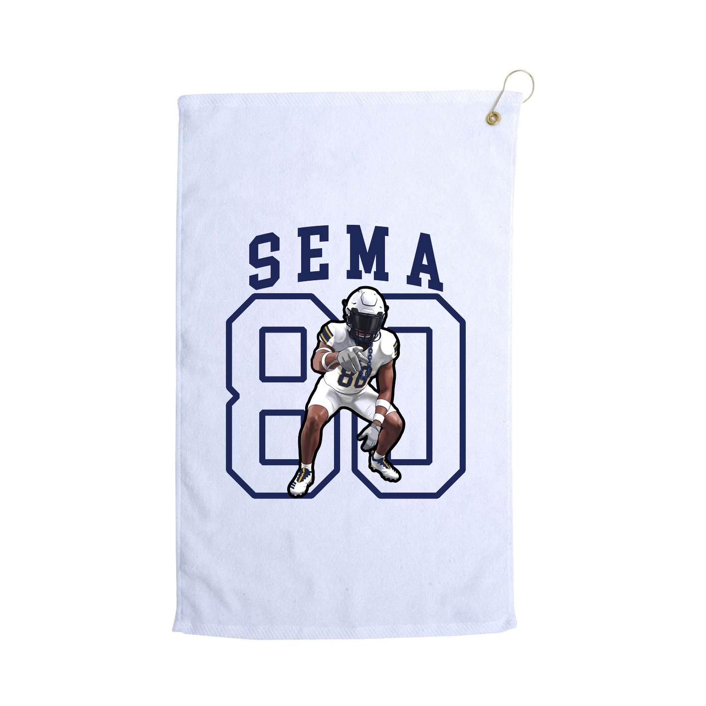 Golf Towel — Shirsey in White