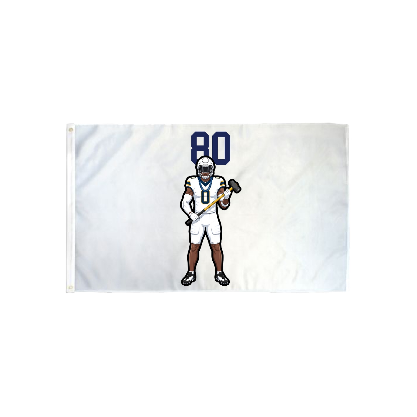 3x5 Flag — Number Top in Classic