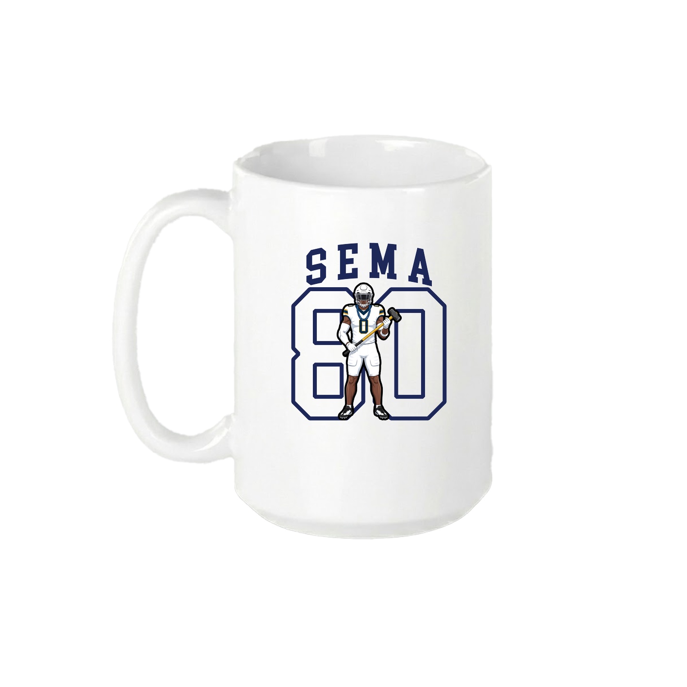 15oz Coffee Mug — Shirsey in White