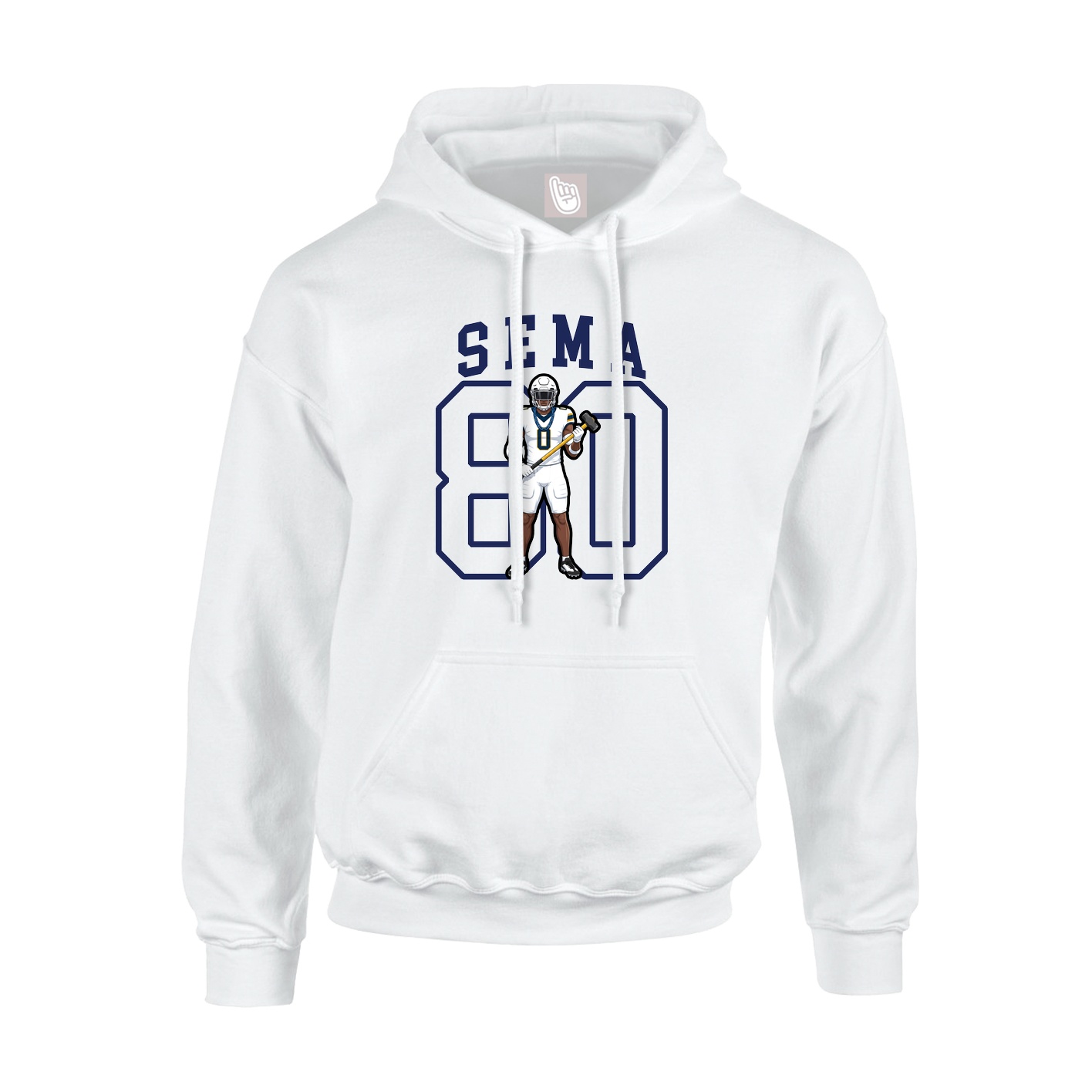 Youth Hoodie — Shirsey in White