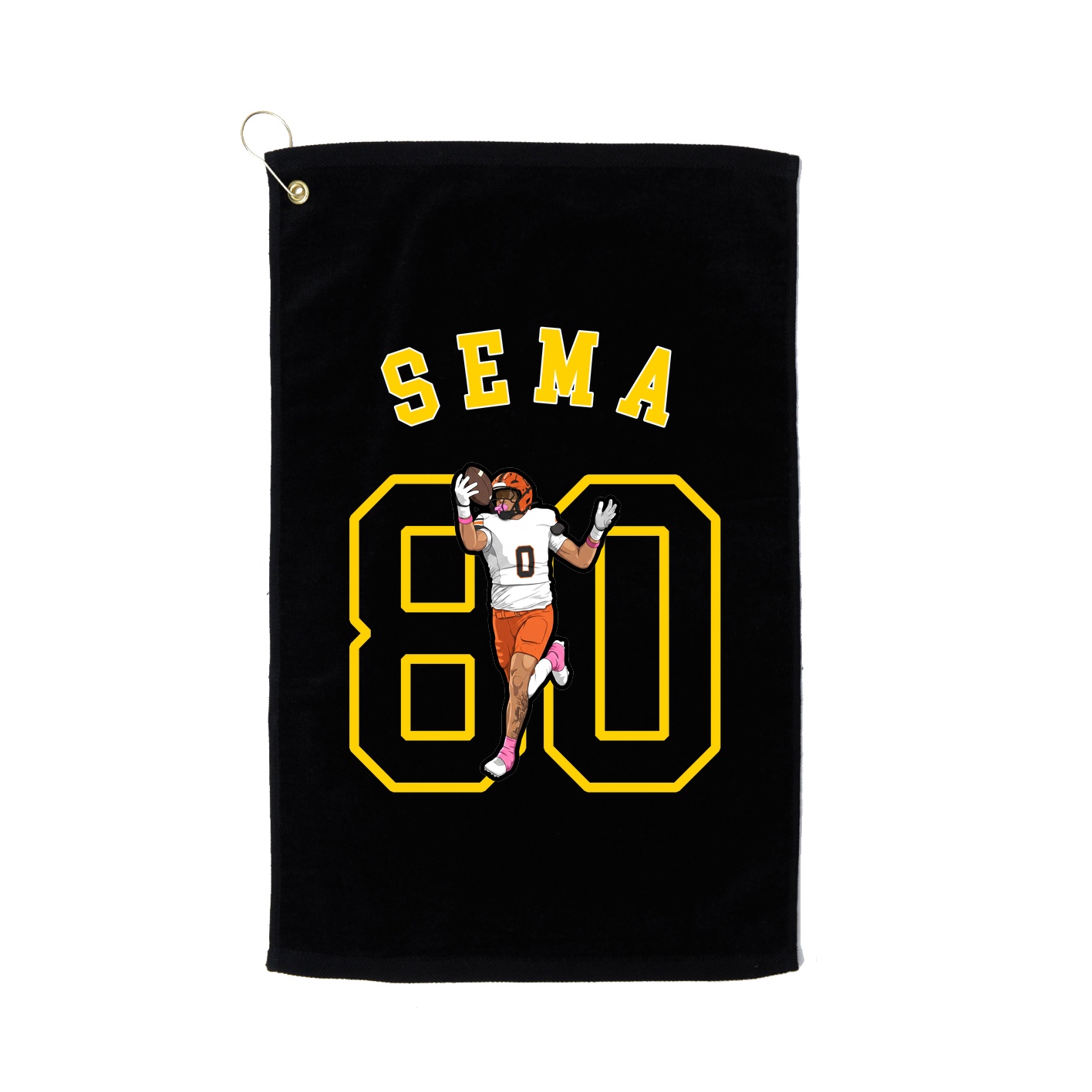 Golf Towel — Shirsey Arch in Black