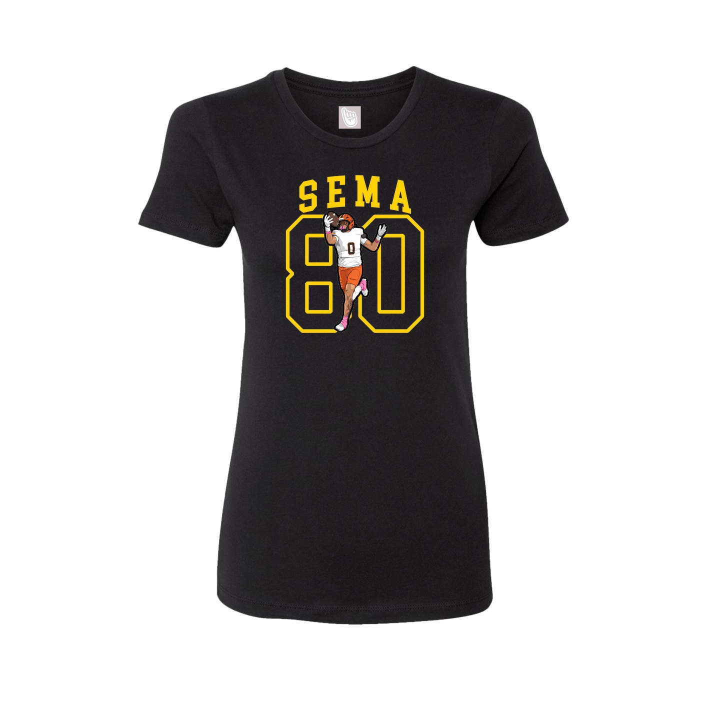 Fitted Women's Tee — Shirsey in Black