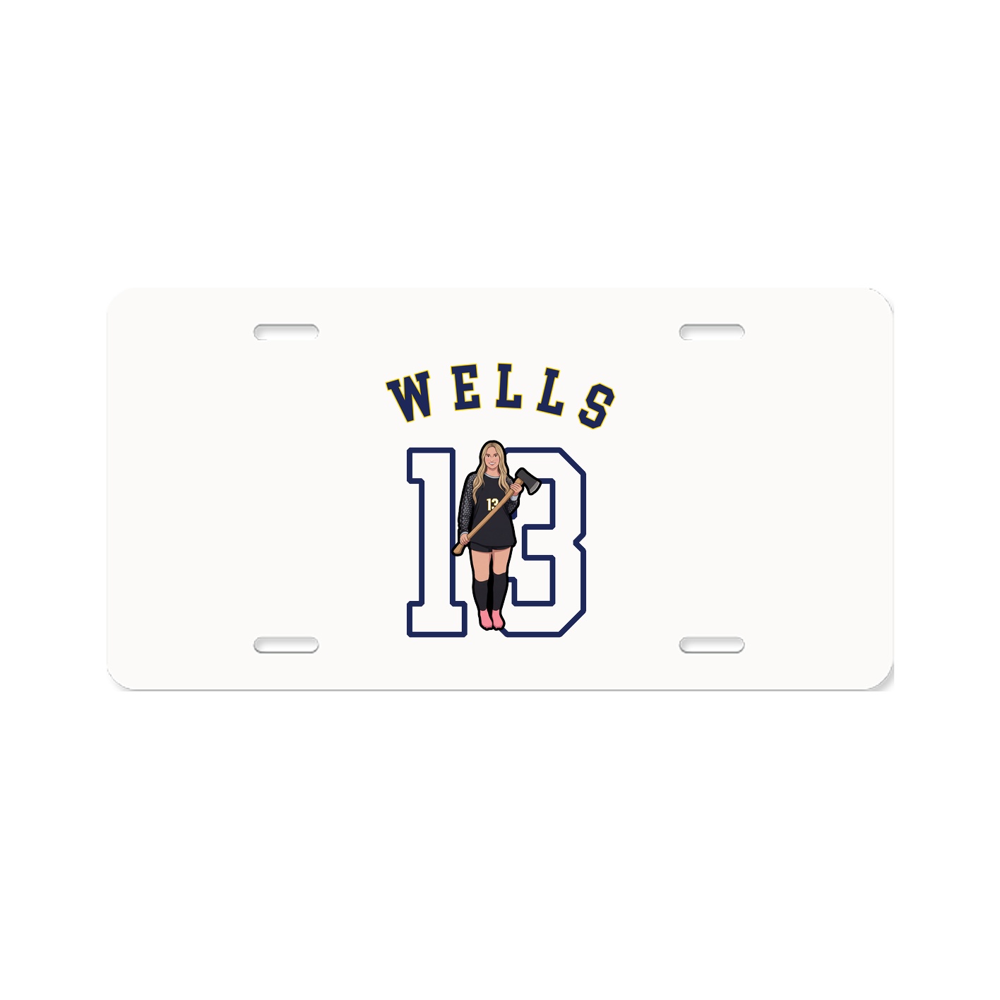 License Plate — Shirsey Arch in Classic