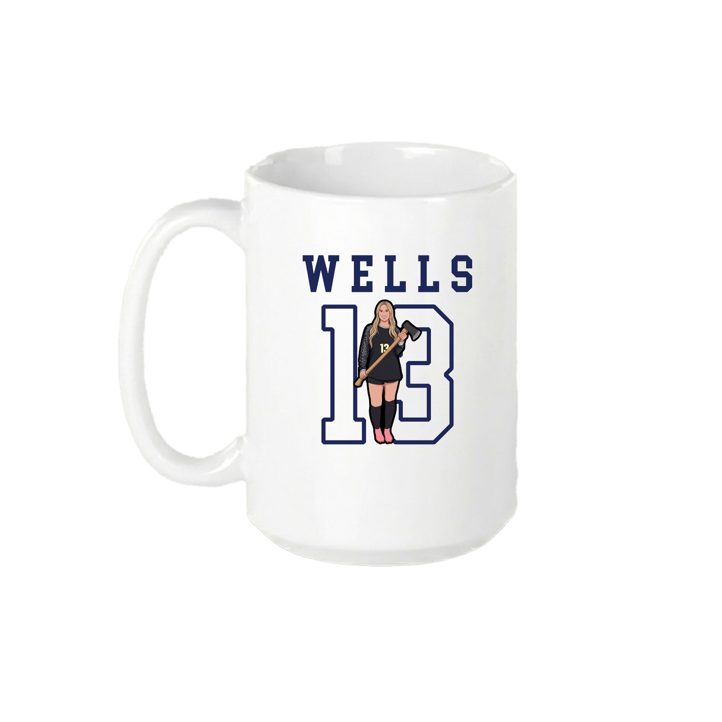 15oz Coffee Mug — Shirsey in White