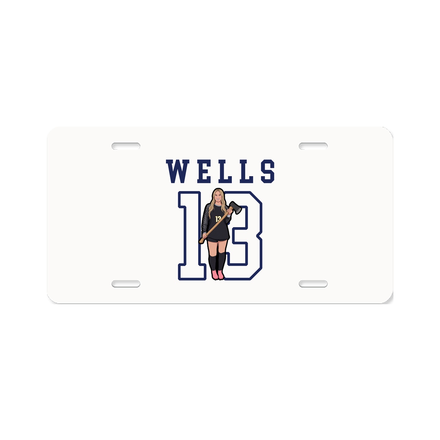 License Plate — Shirsey in Classic