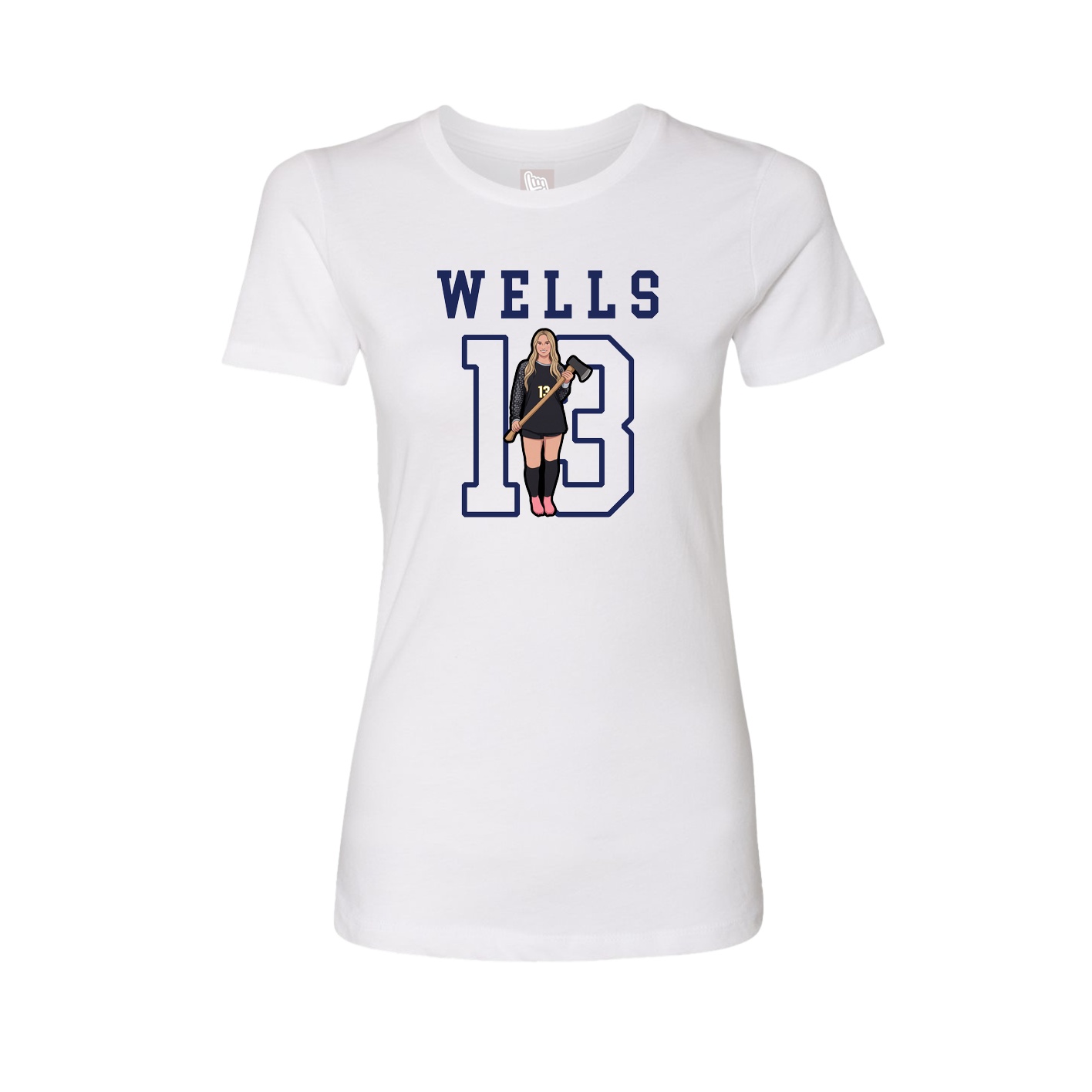 Fitted Women's Tee — Shirsey in White