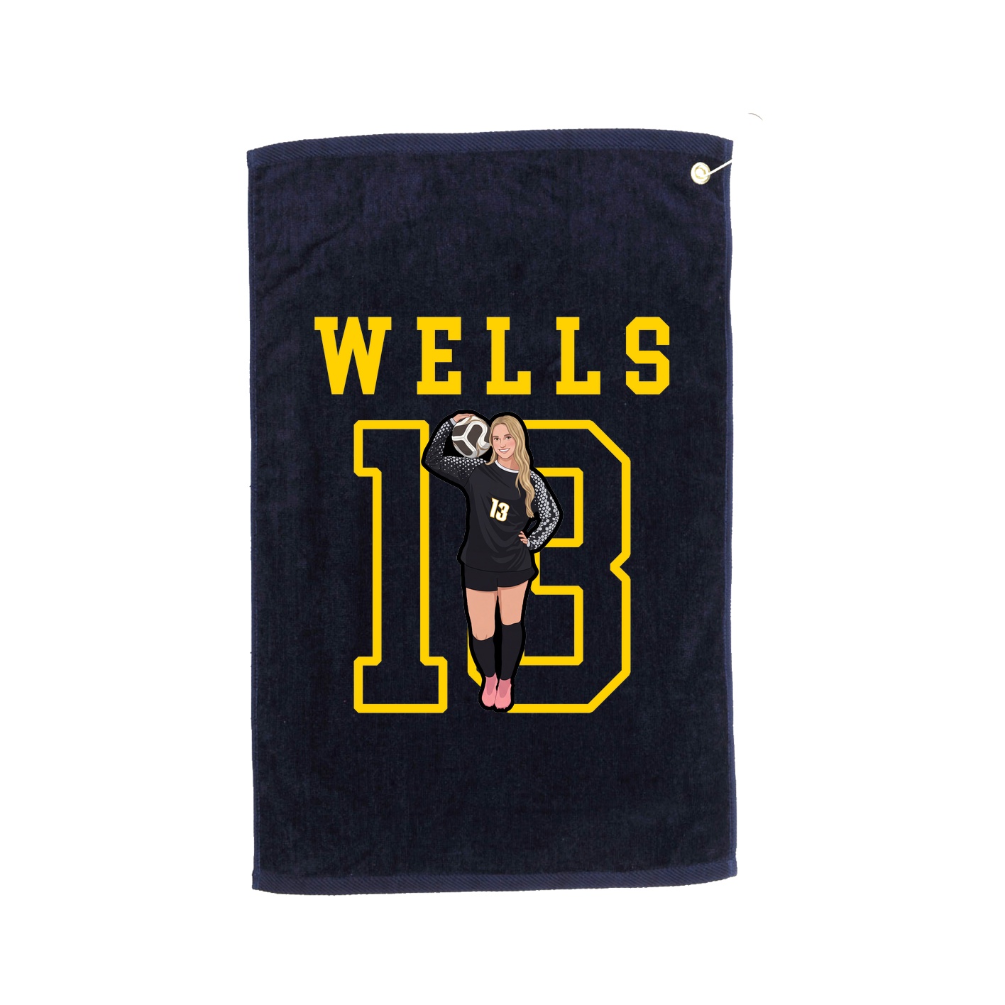 Golf Towel — Shirsey in Navy