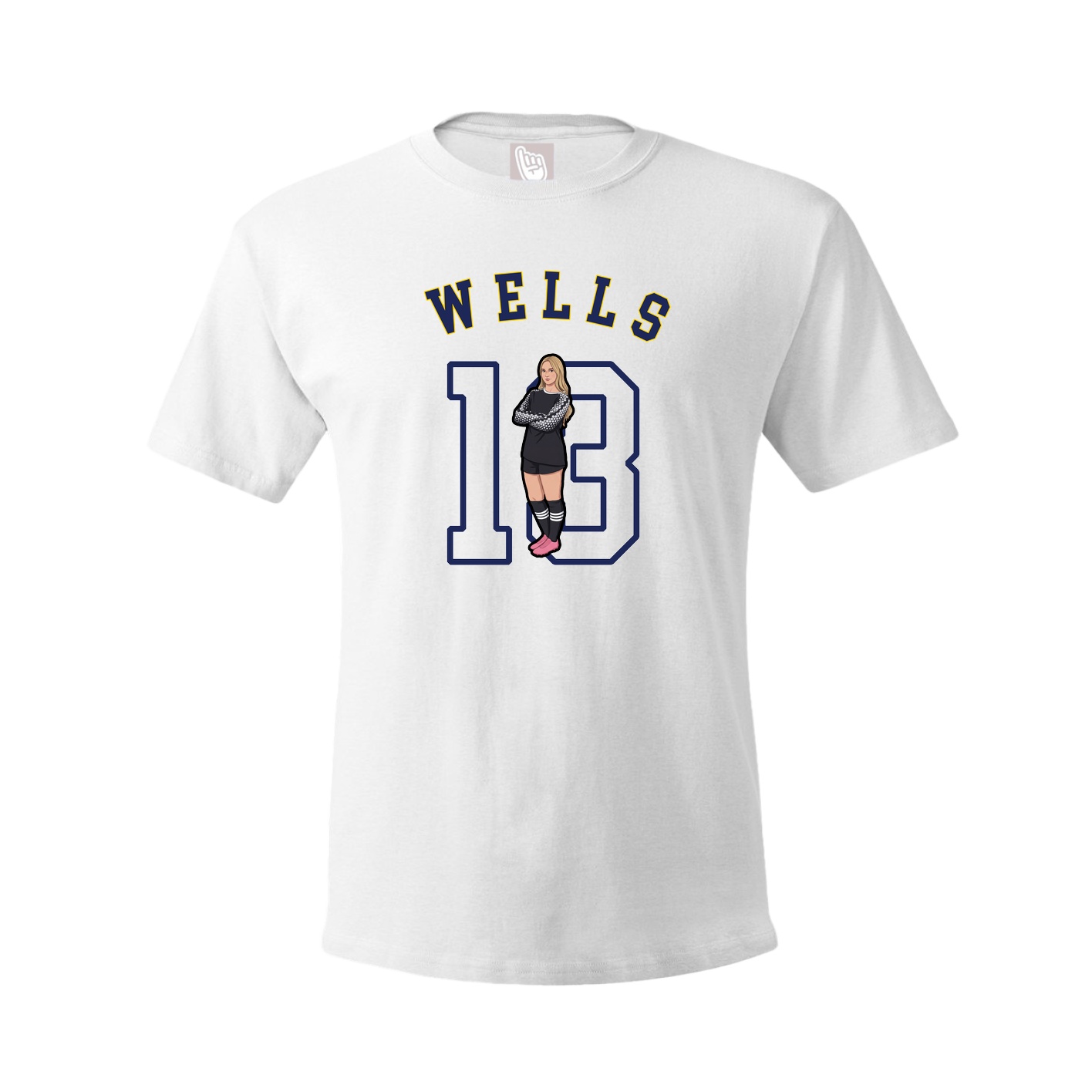 Youth Tee — Shirsey Arch in White