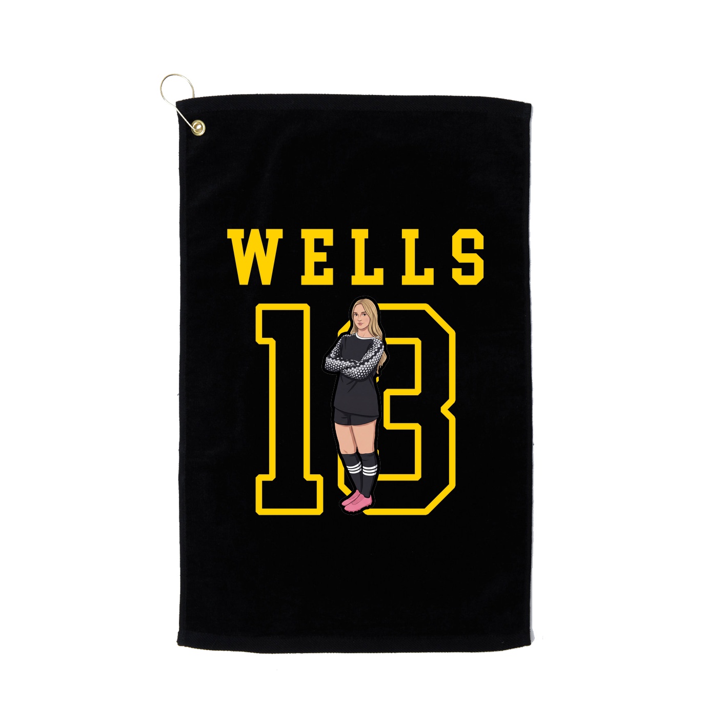 Golf Towel — Shirsey in Black