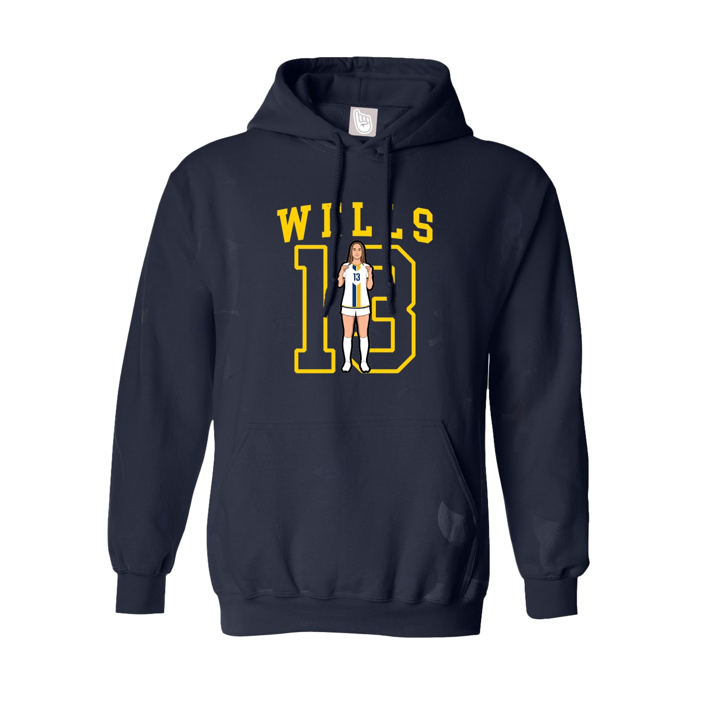 Youth Hoodie — Shirsey in Navy