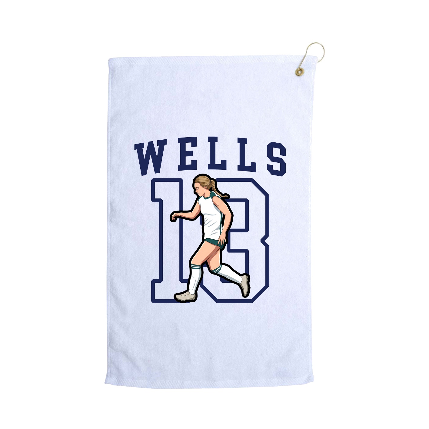 Golf Towel — Shirsey in White