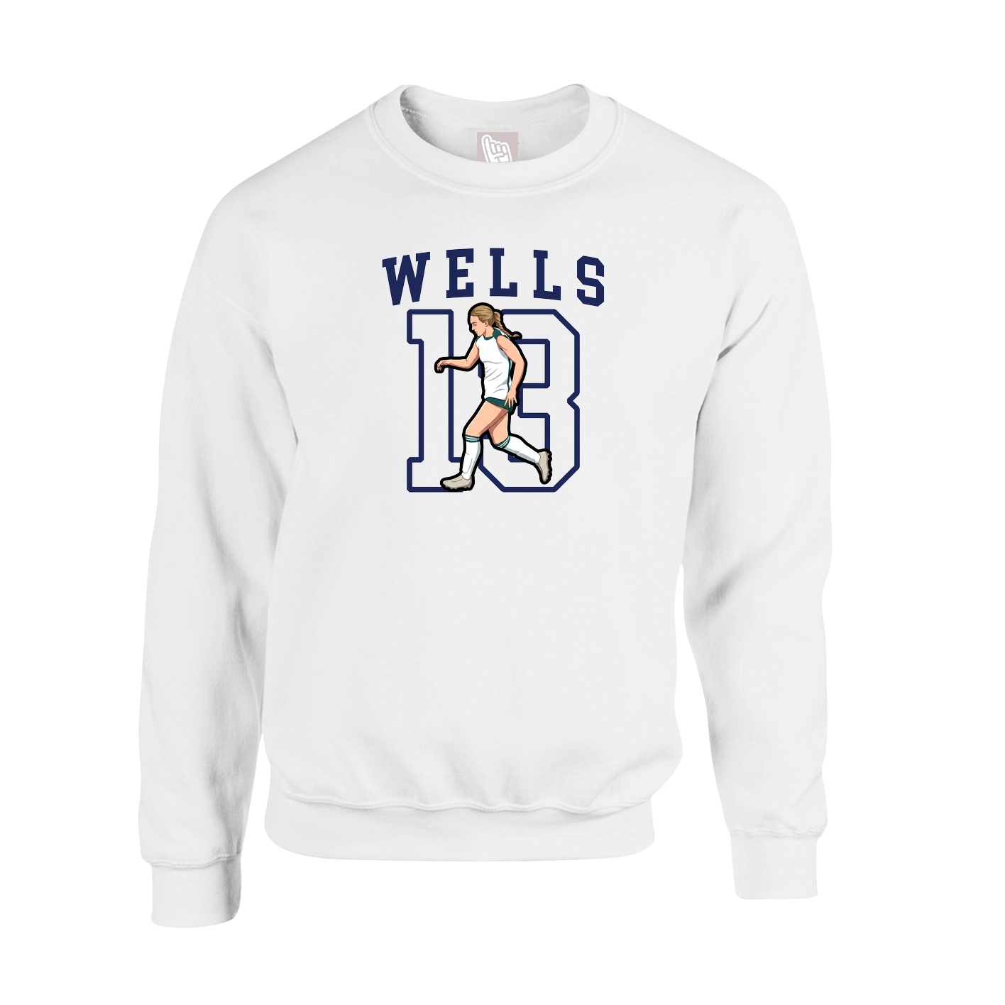 Fleece Crew — Shirsey in White