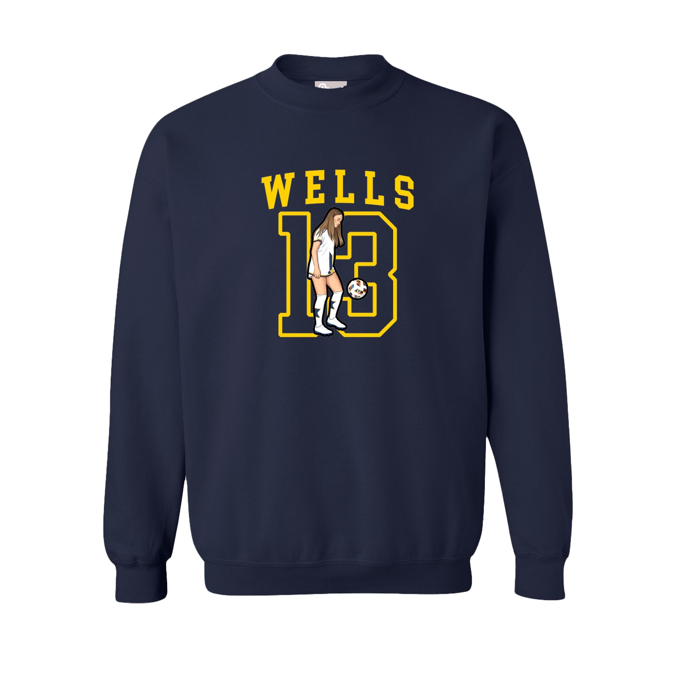 Fleece Crew — Shirsey in Navy