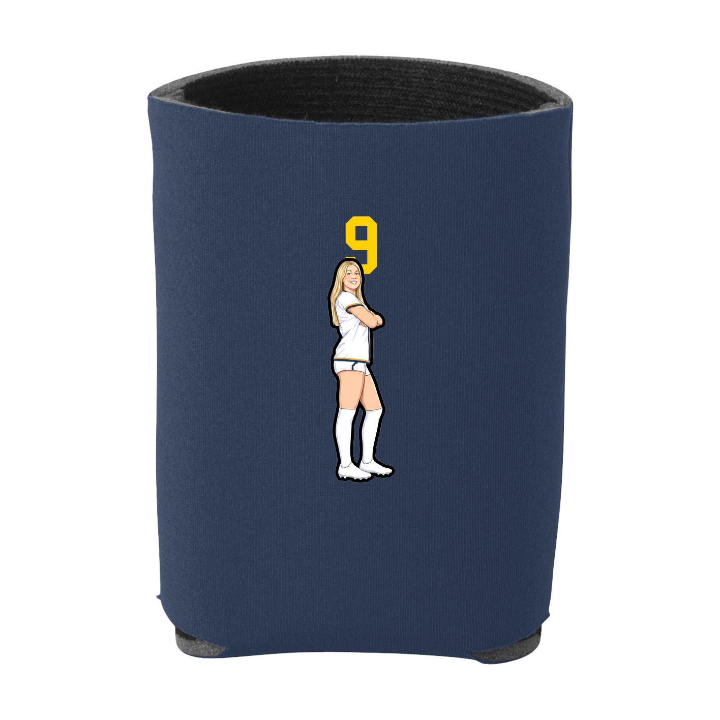 Can Holder — Number Top in Navy