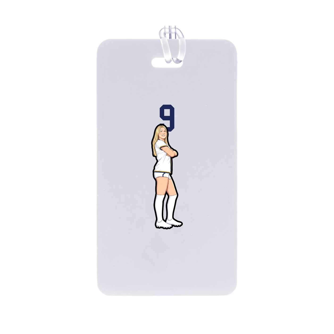 Bag Tag — Number Top in Classic