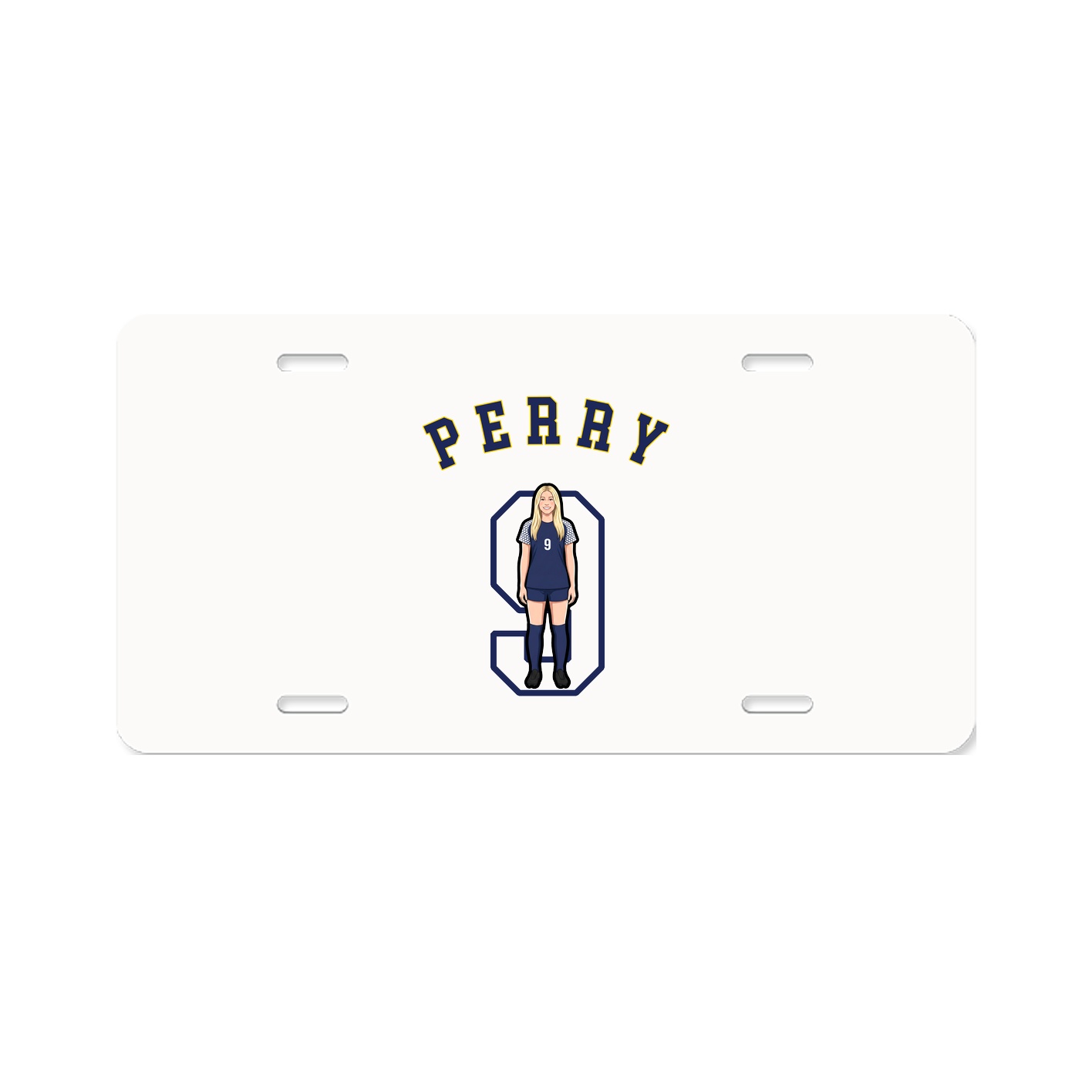License Plate — Shirsey Arch in Classic