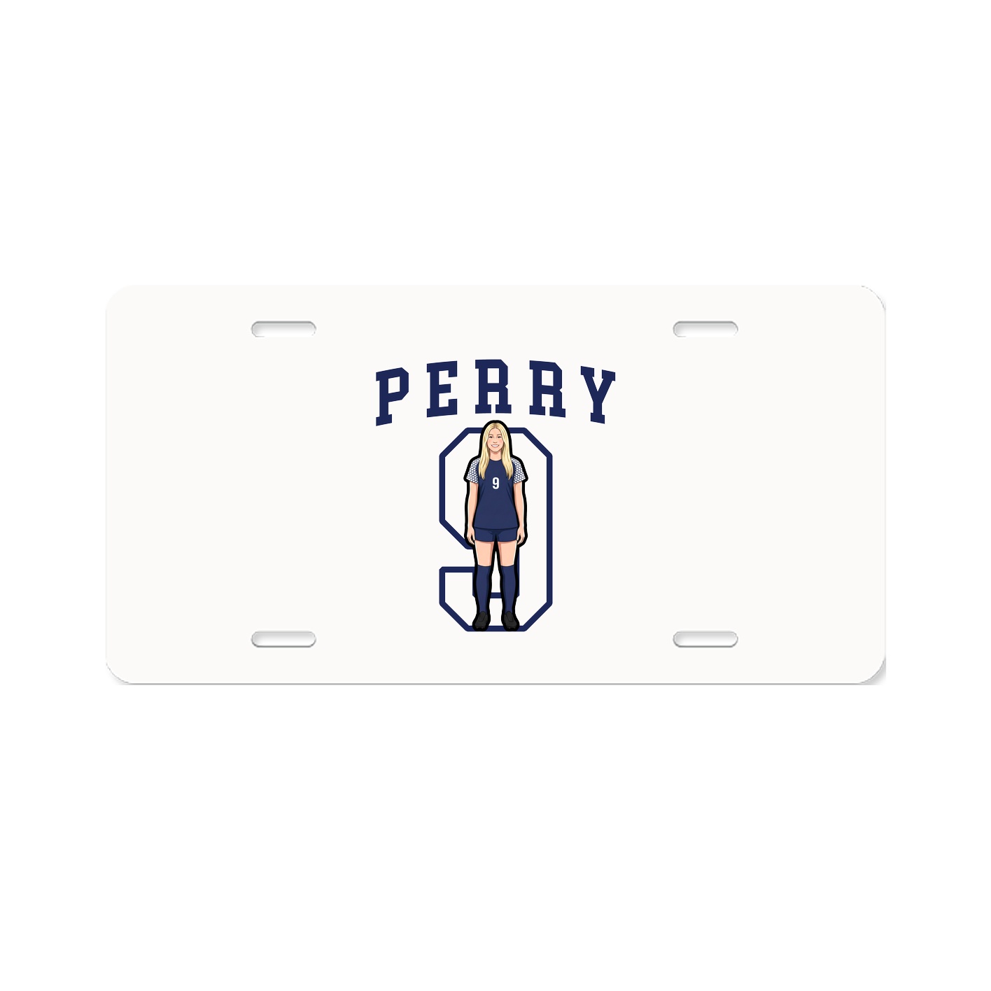 License Plate — Shirsey in Classic
