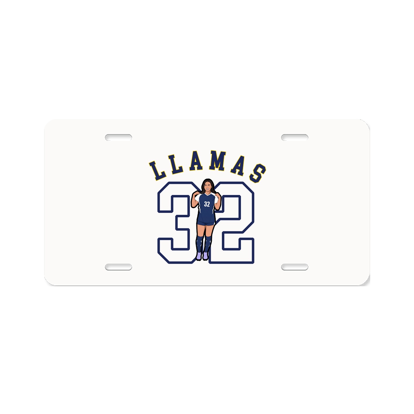 License Plate — Shirsey Arch in Classic