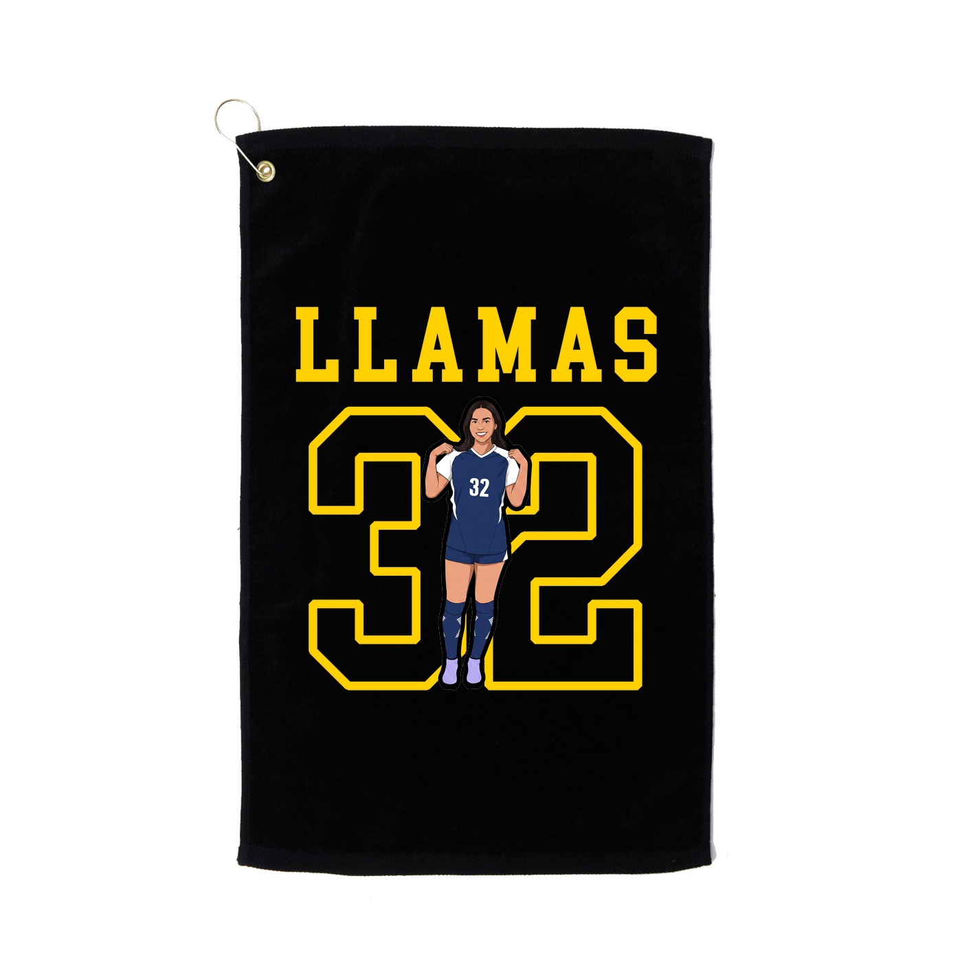 Golf Towel — Shirsey in Black