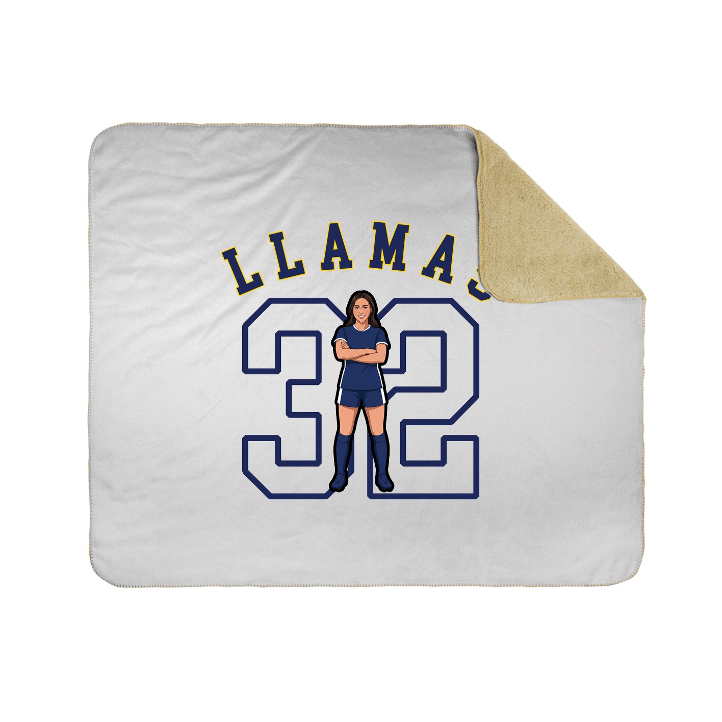 Throw Blanket — Shirsey Arch in White