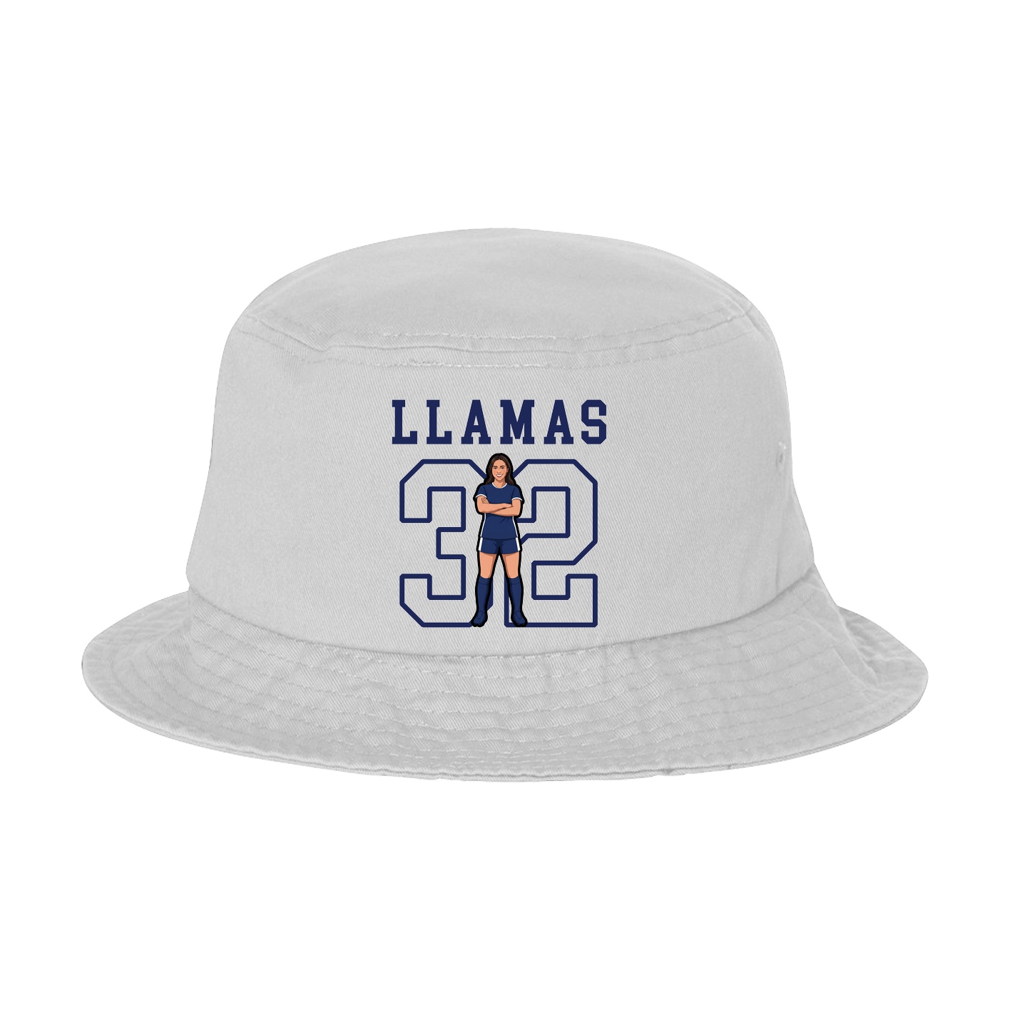 Bucket Cap — Shirsey in White