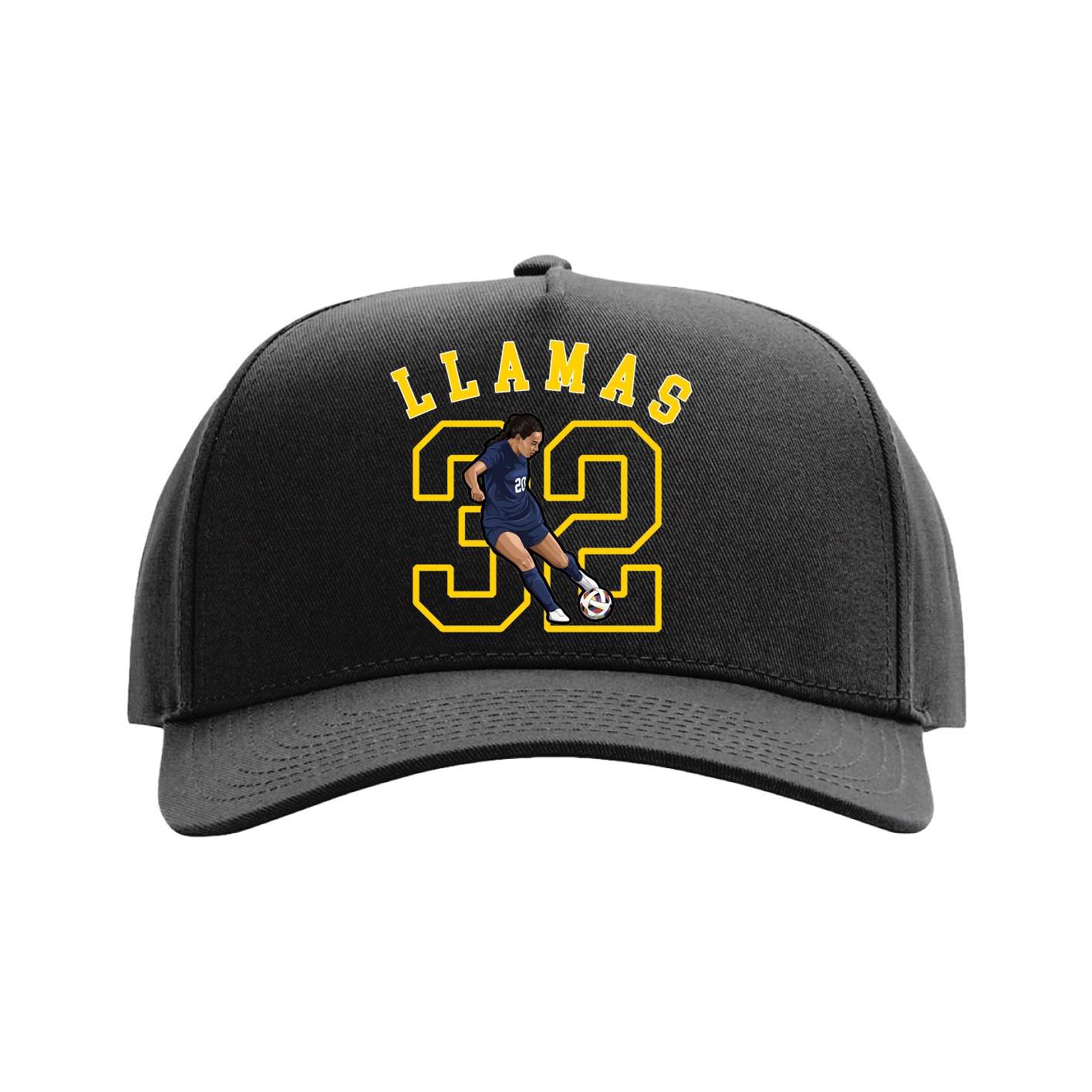 Full Fabric Five-Panel Champ Cap