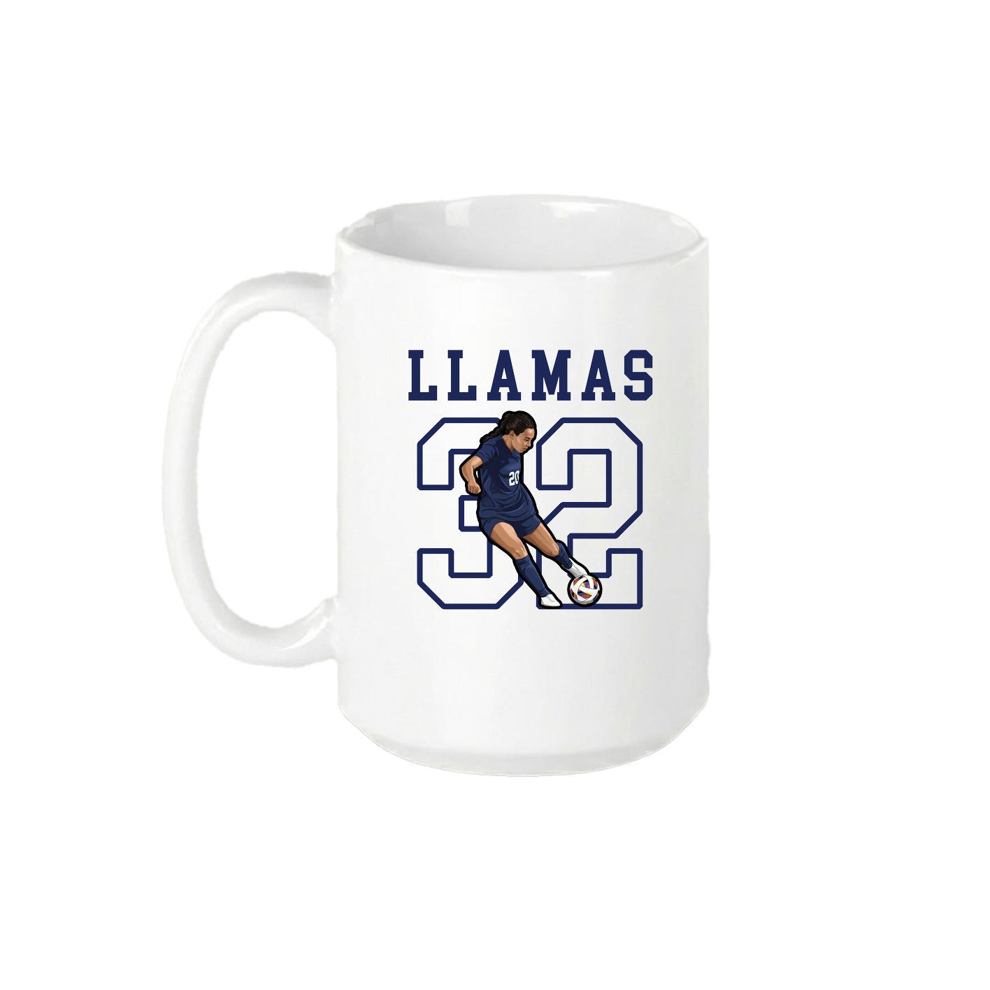 15oz Coffee Mug — Shirsey in White