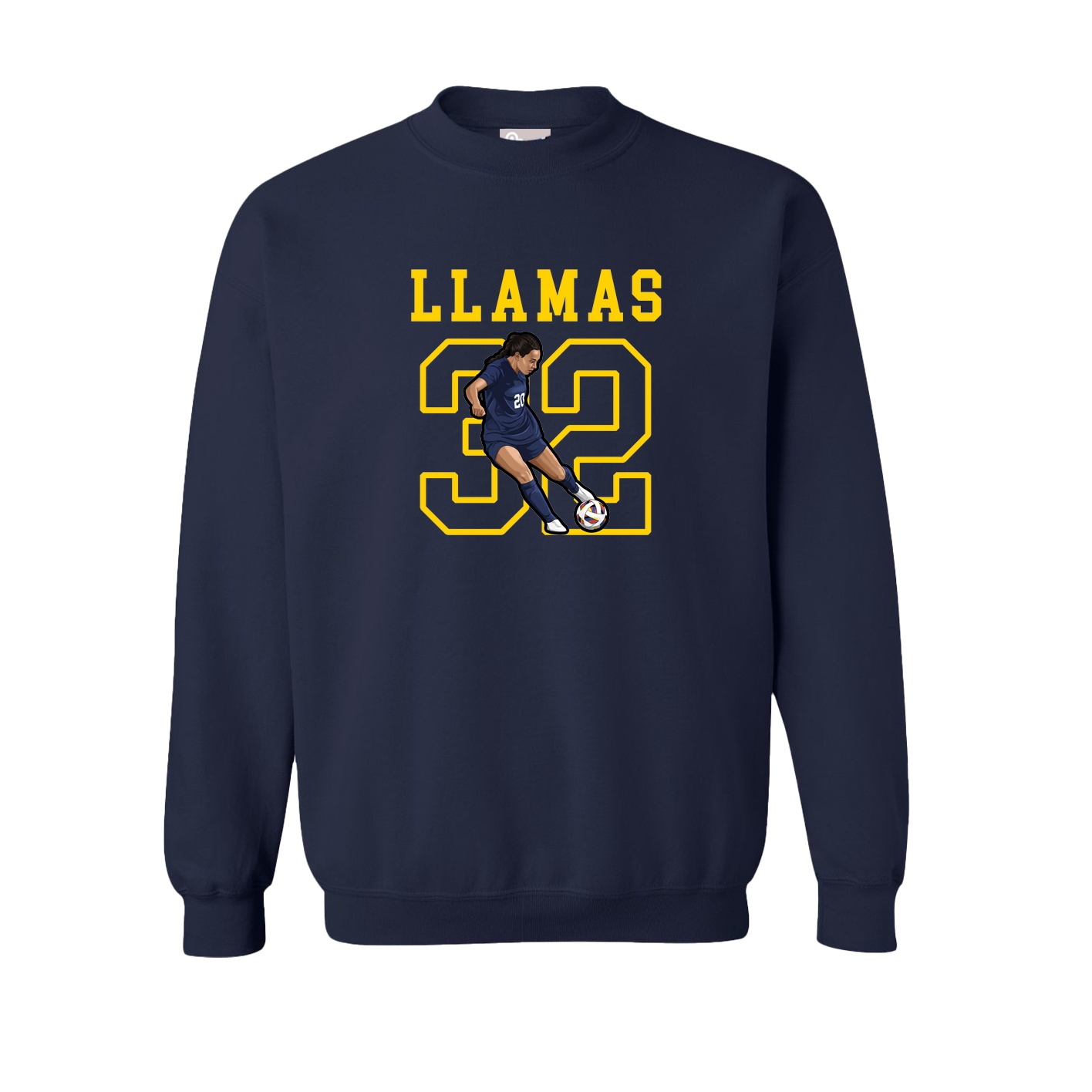 Fleece Crew — Shirsey in Navy