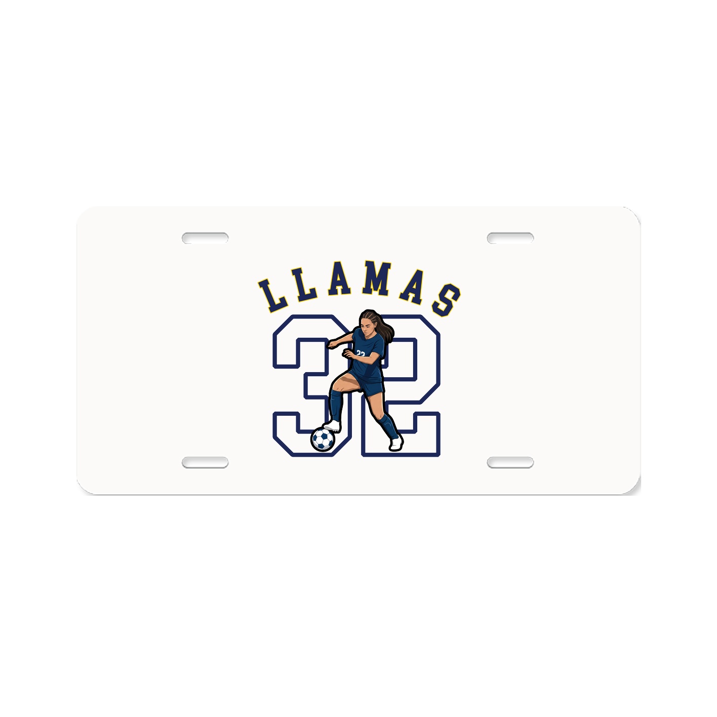 License Plate — Shirsey Arch in Classic