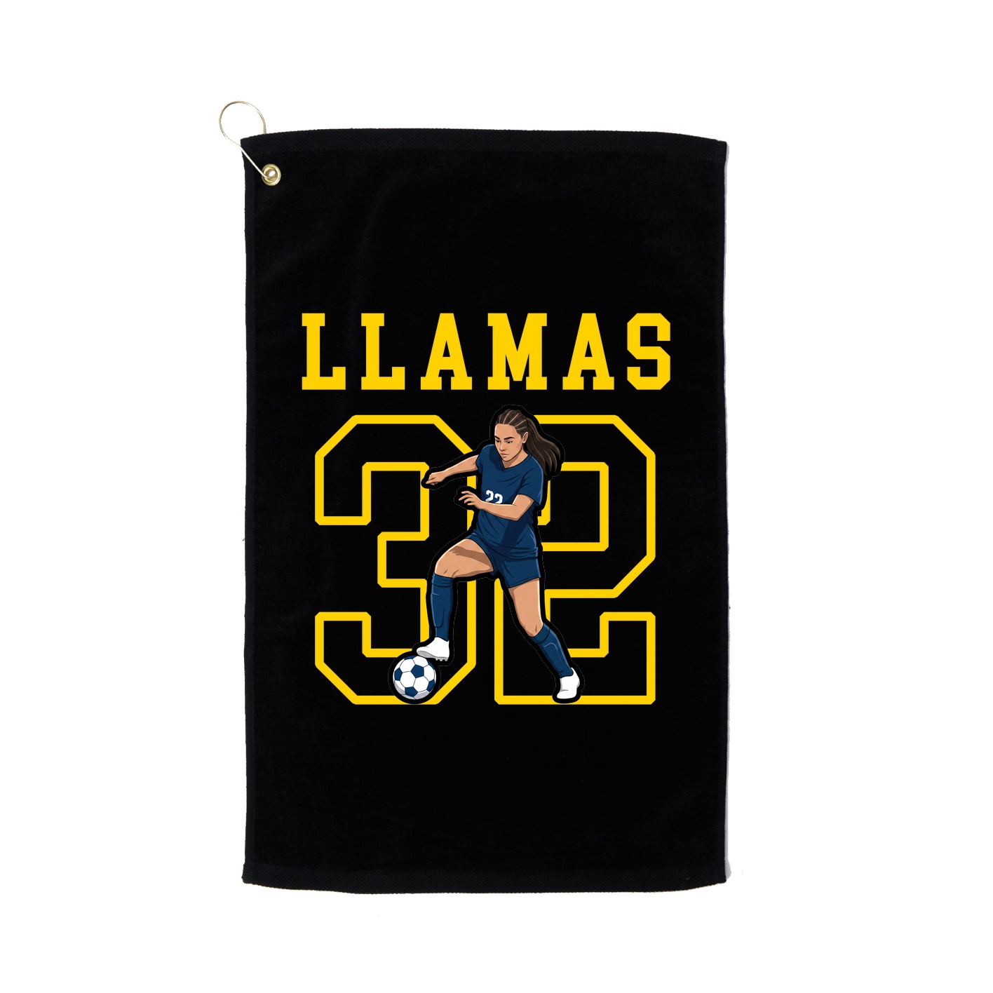 Golf Towel — Shirsey in Black