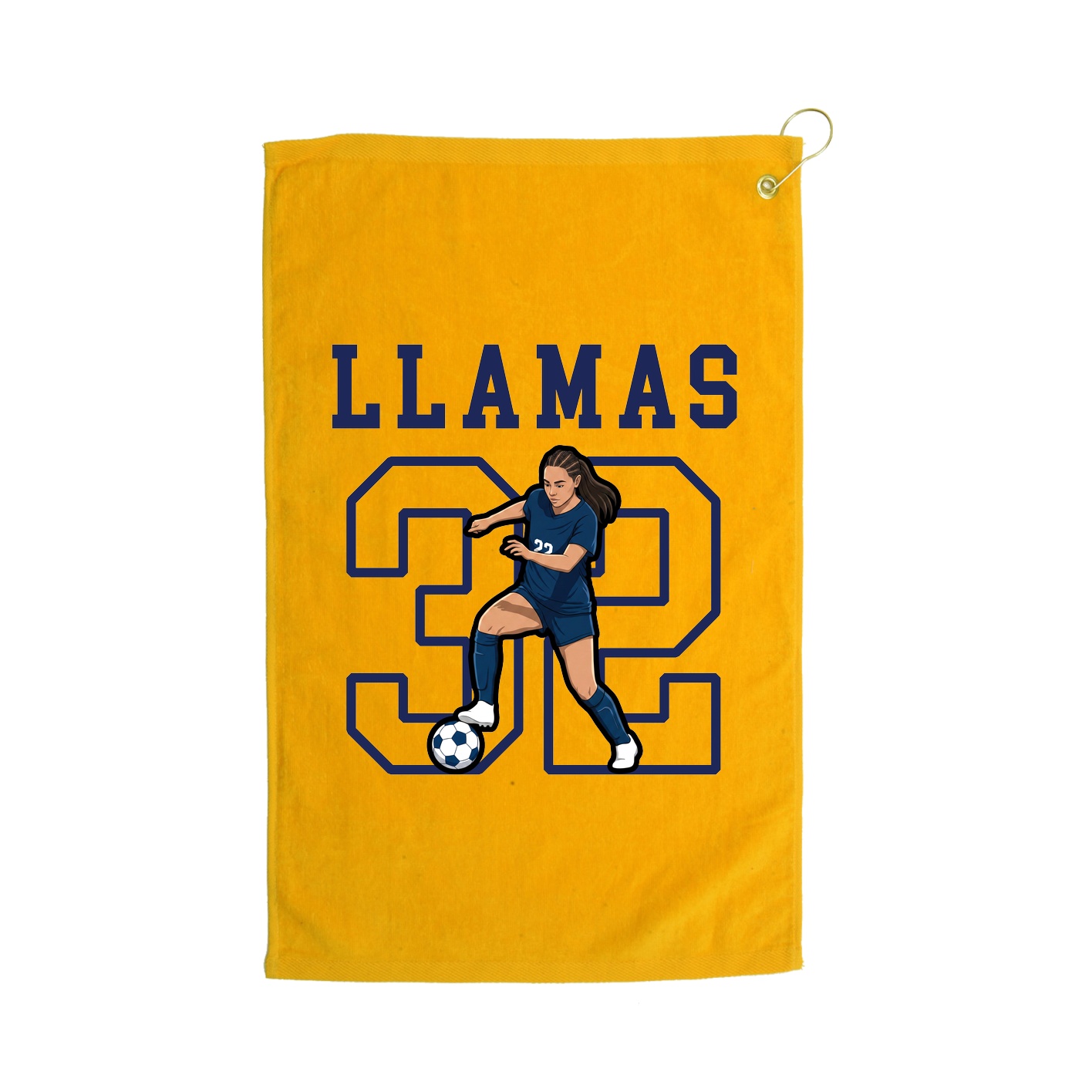 Golf Towel — Shirsey in Gold