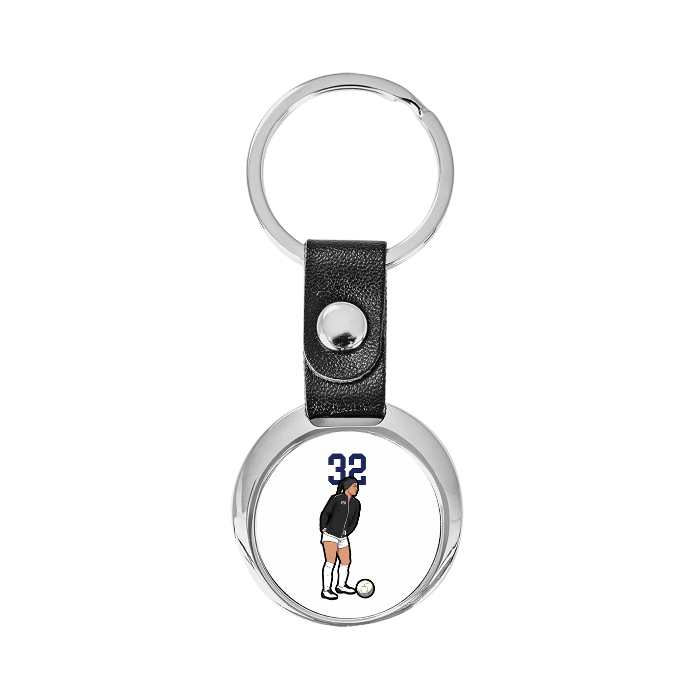 Key Chain — Number Top in Classic