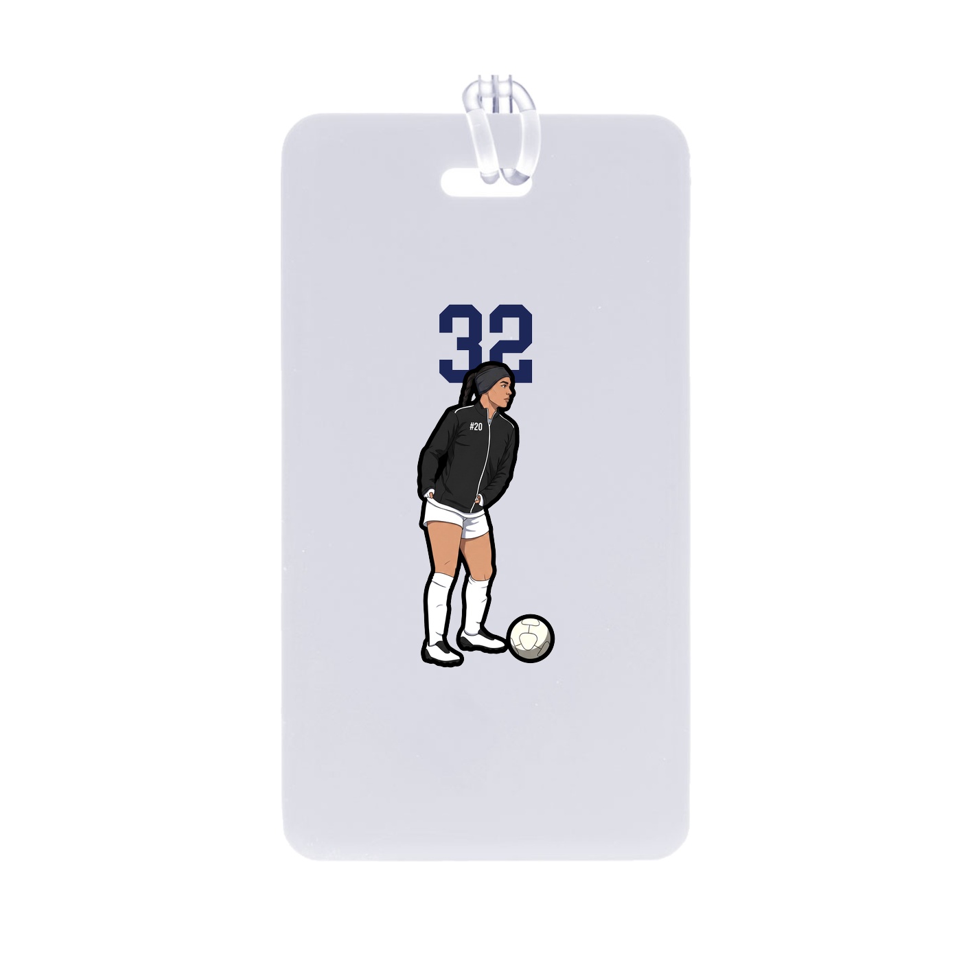 Bag Tag — Number Top in Classic