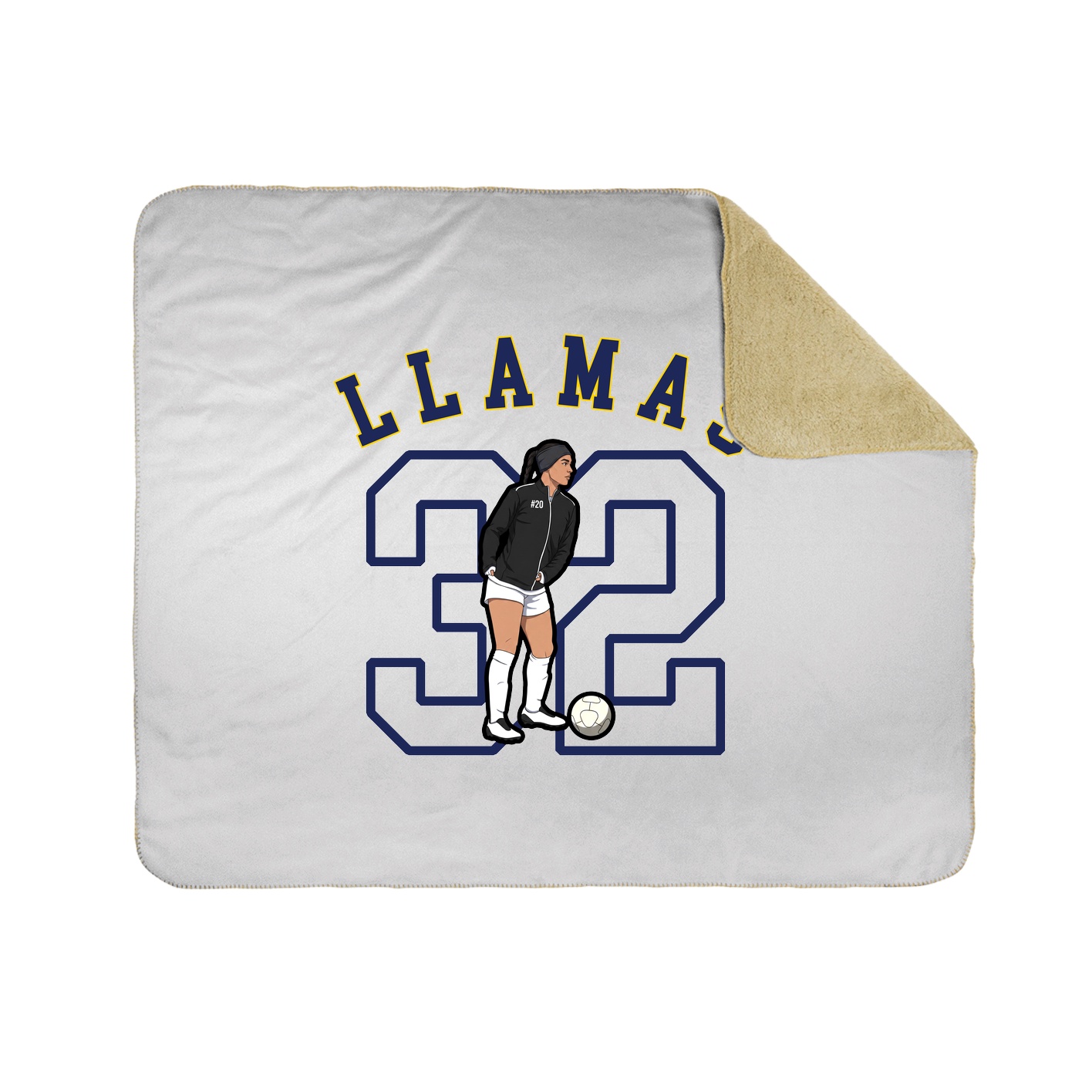 Throw Blanket — Shirsey Arch in White