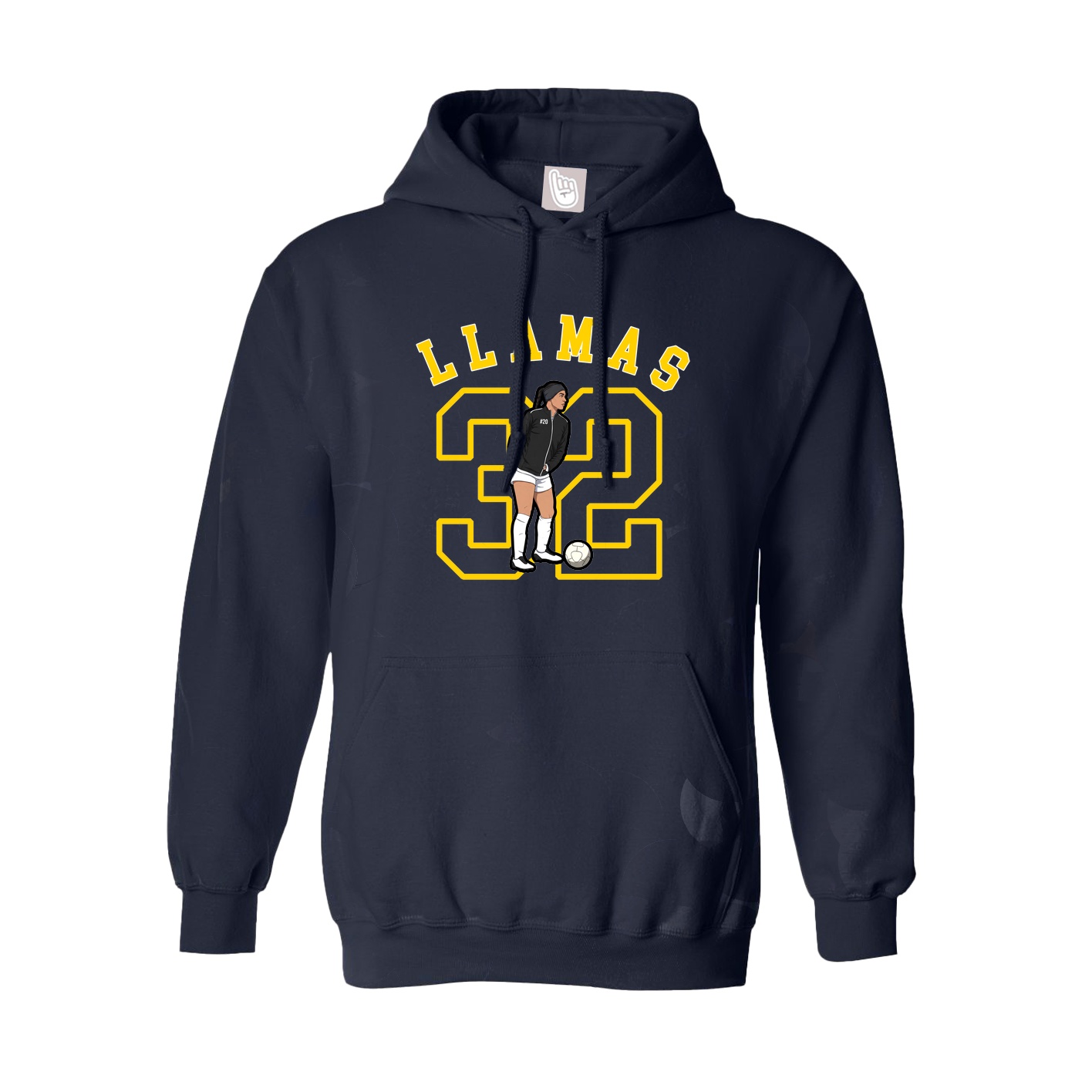 Youth Hoodie — Shirsey Arch in Navy