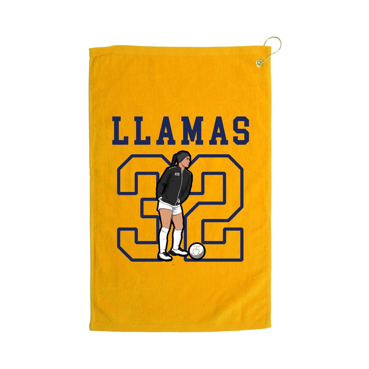 Golf Towel — Shirsey in Gold