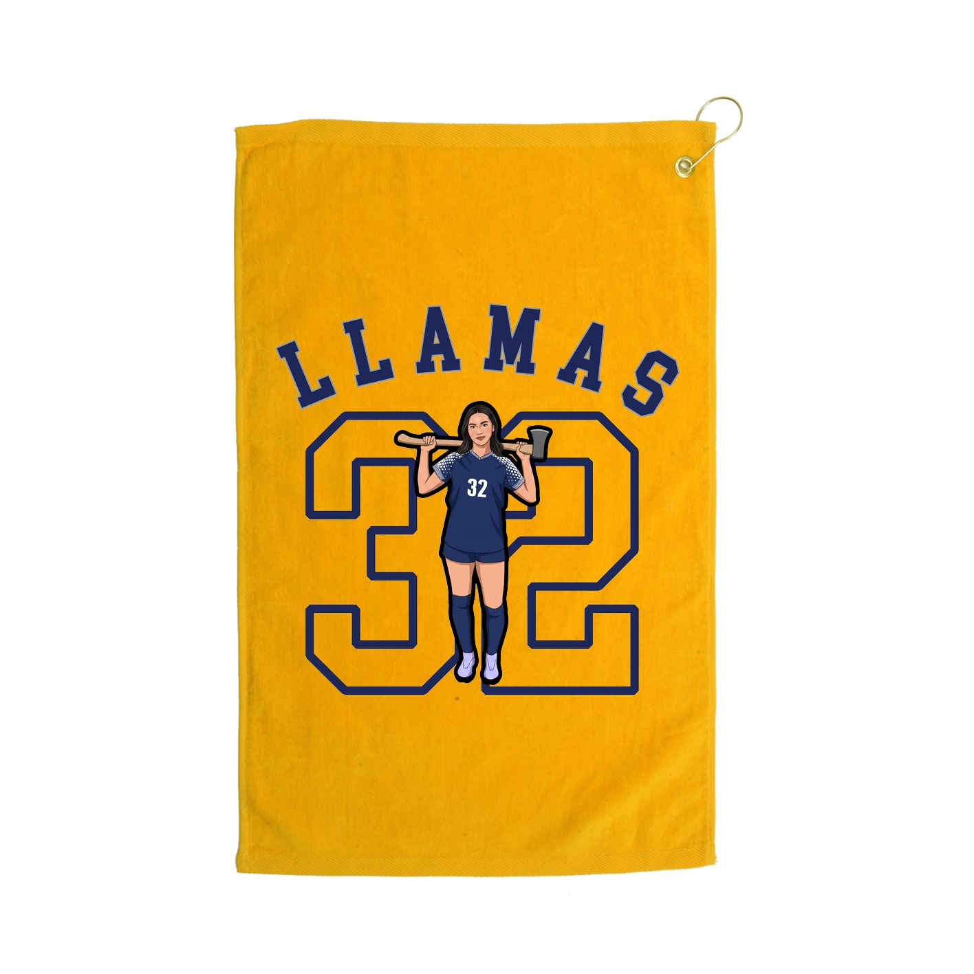 Terry Velour Golf Towel