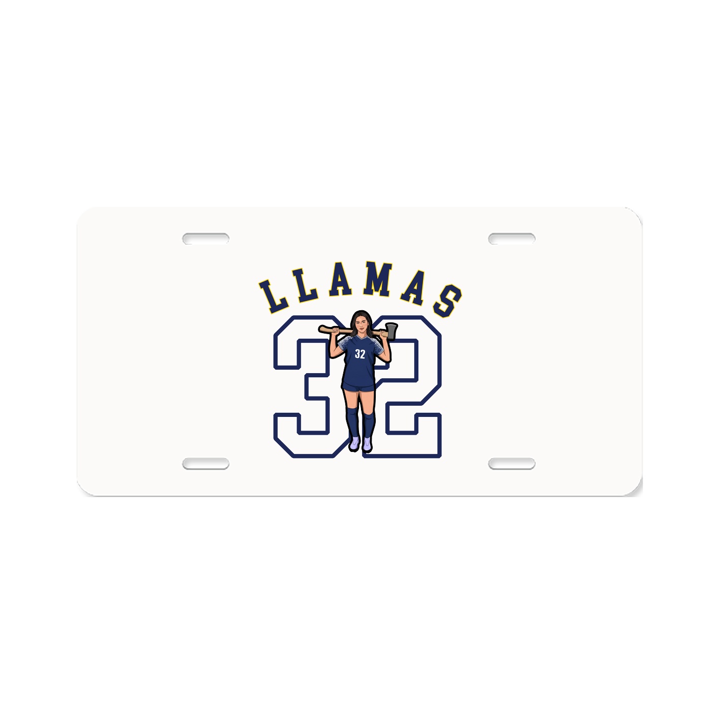 License Plate — Shirsey Arch in Classic