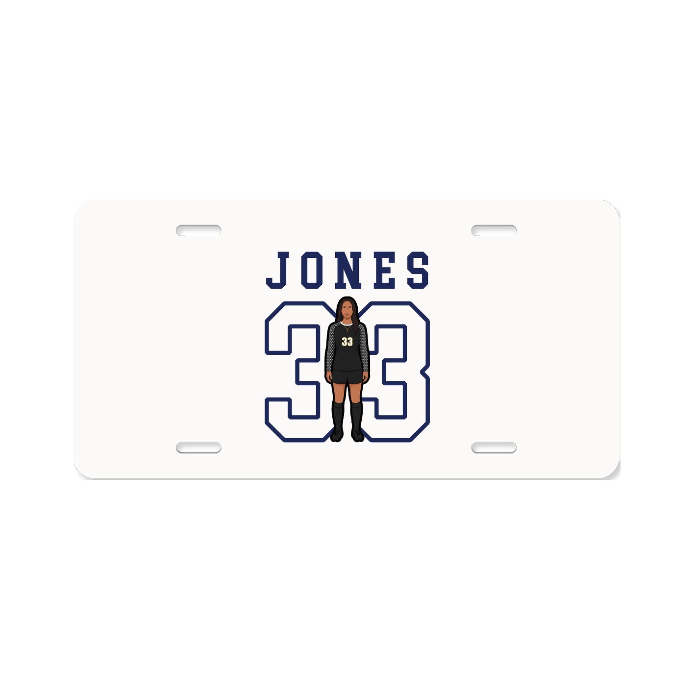 License Plate — Shirsey in Classic