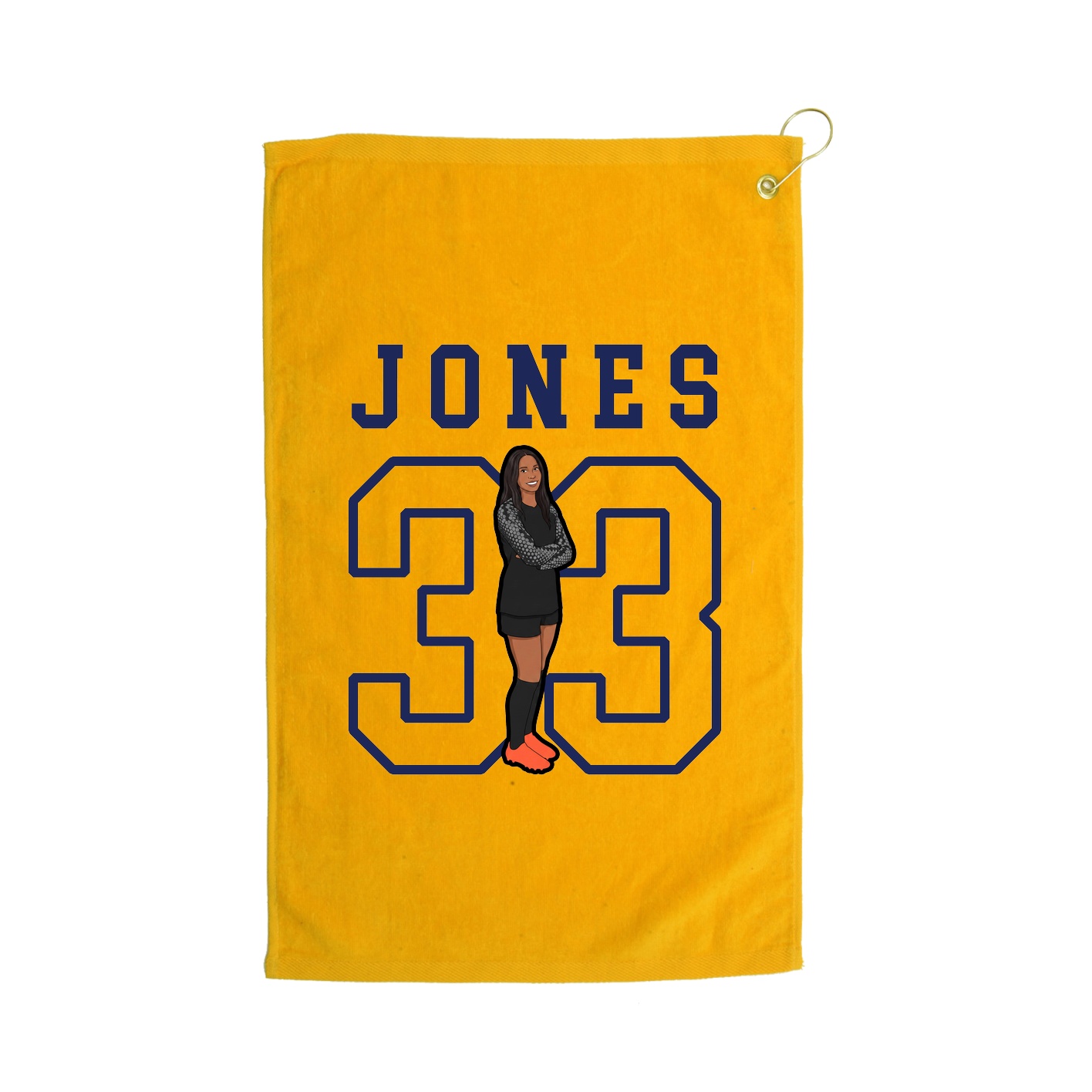 Golf Towel — Shirsey in Gold