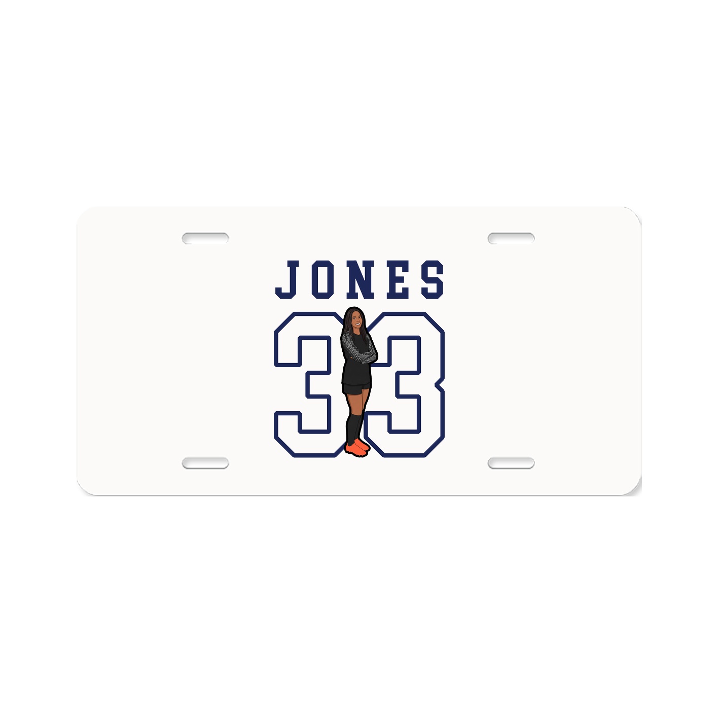 License Plate — Shirsey in Classic